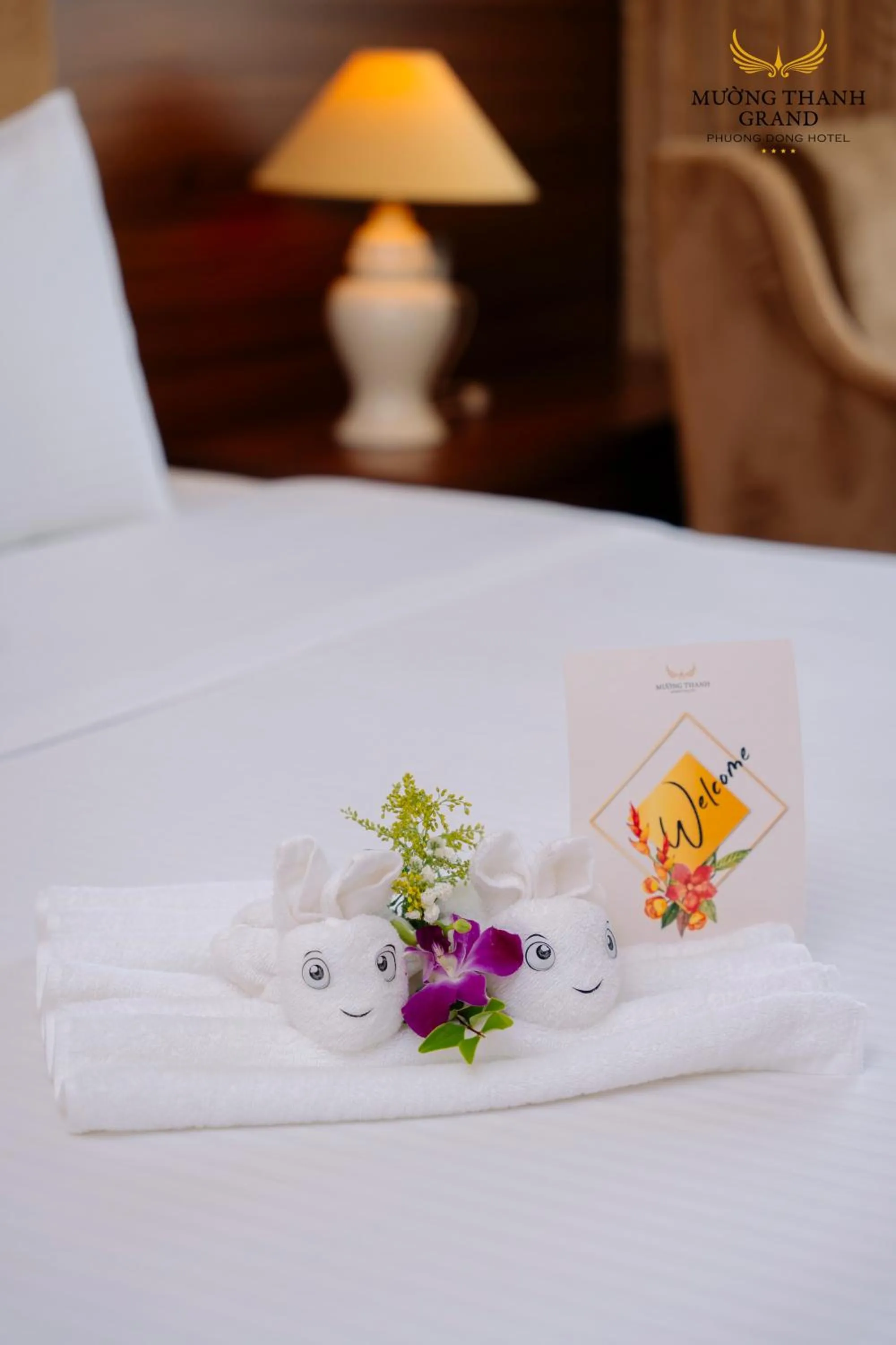 Bed in Muong Thanh Grand Phuong Dong