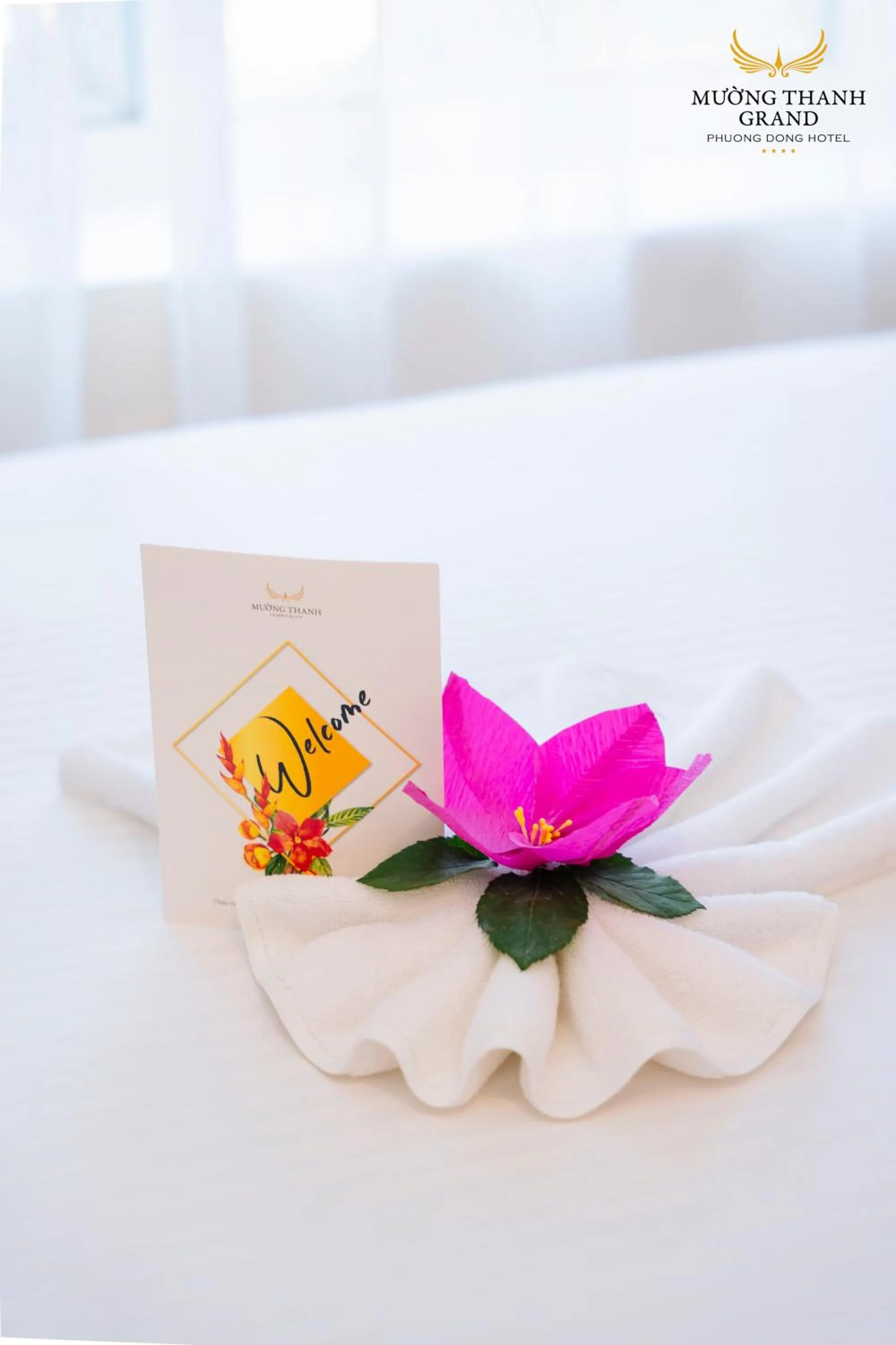 Bed in Muong Thanh Grand Phuong Dong