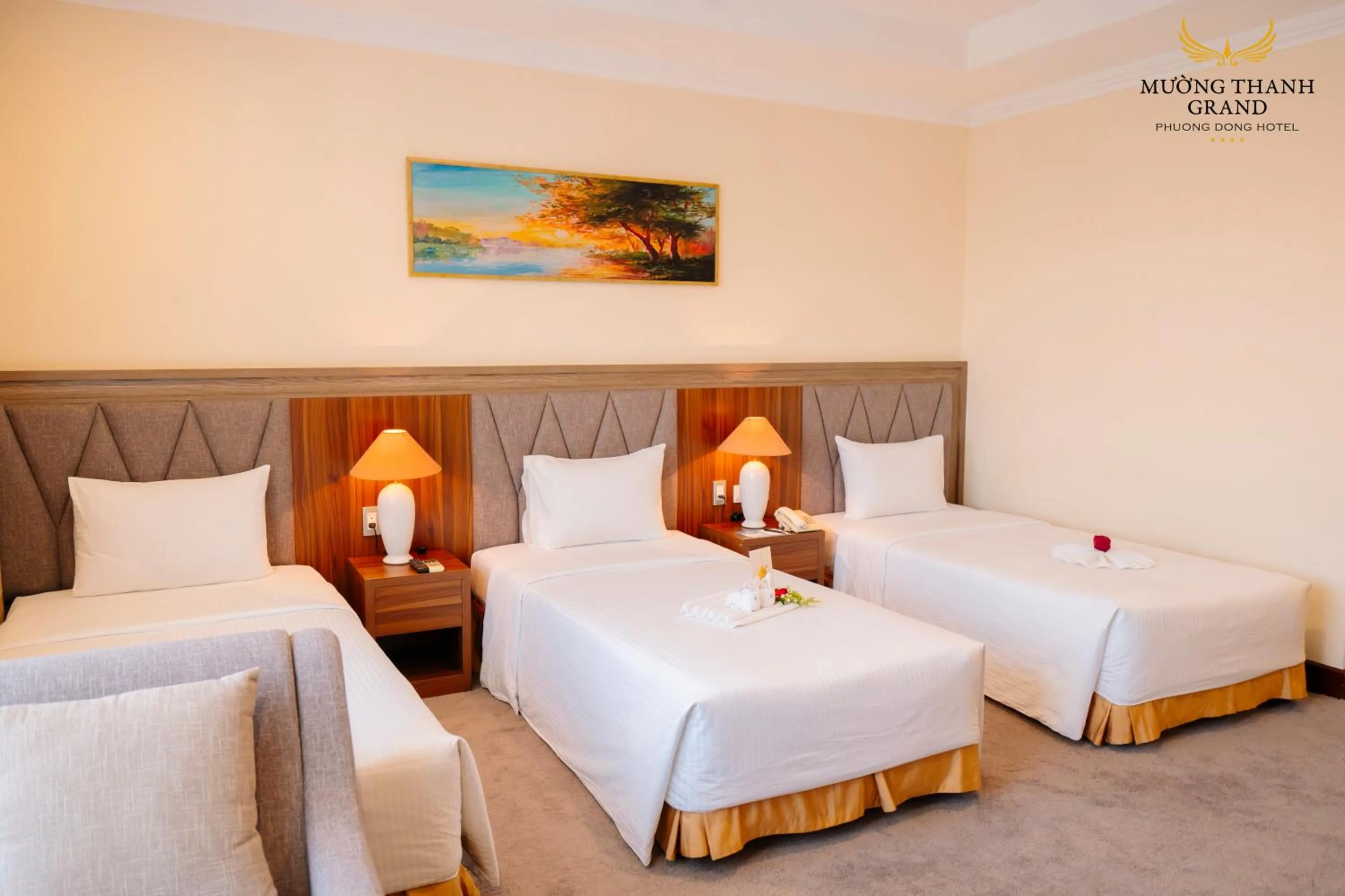 Bedroom, Bed in Muong Thanh Grand Phuong Dong