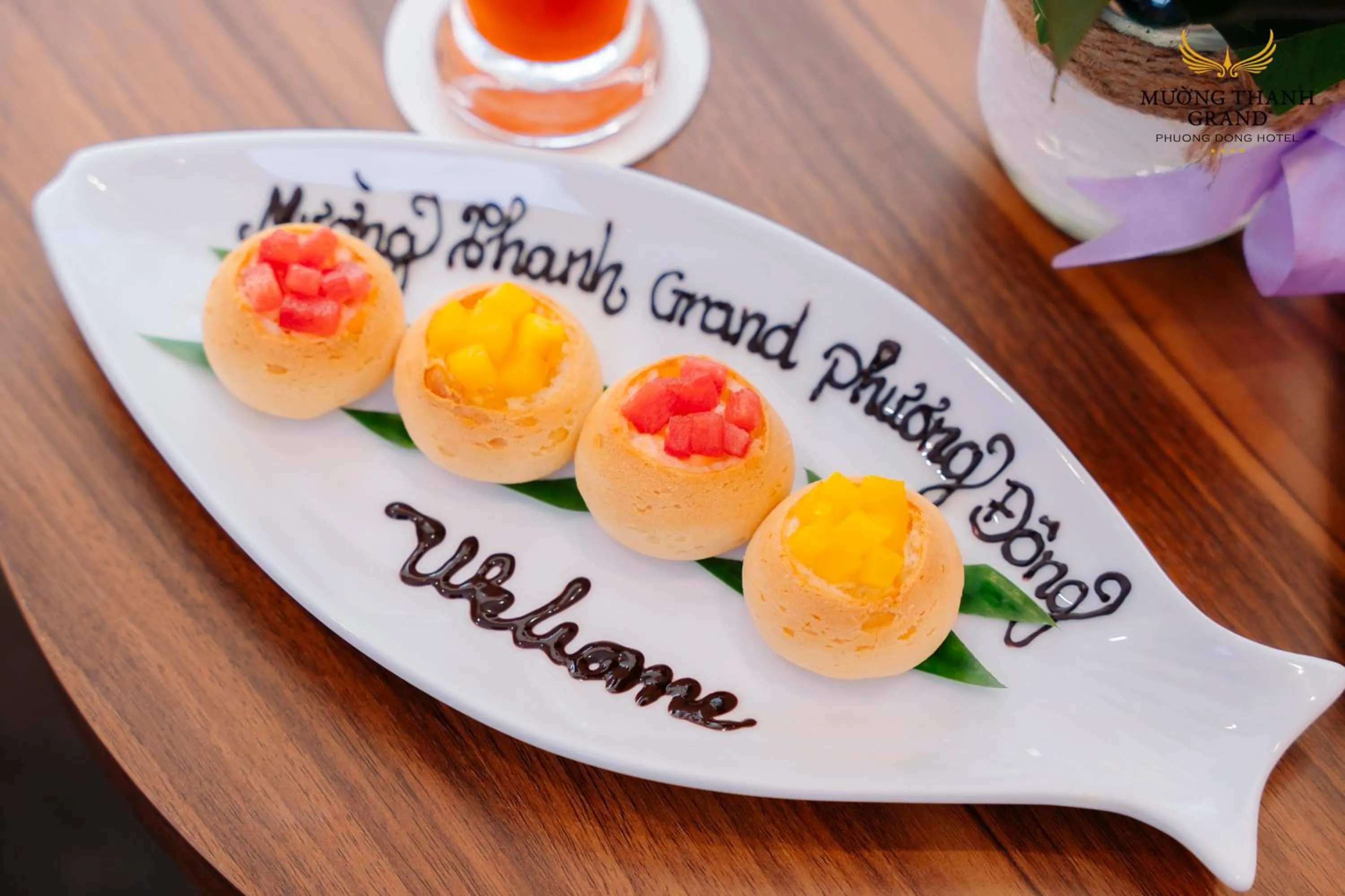 Food and drinks in Muong Thanh Grand Phuong Dong