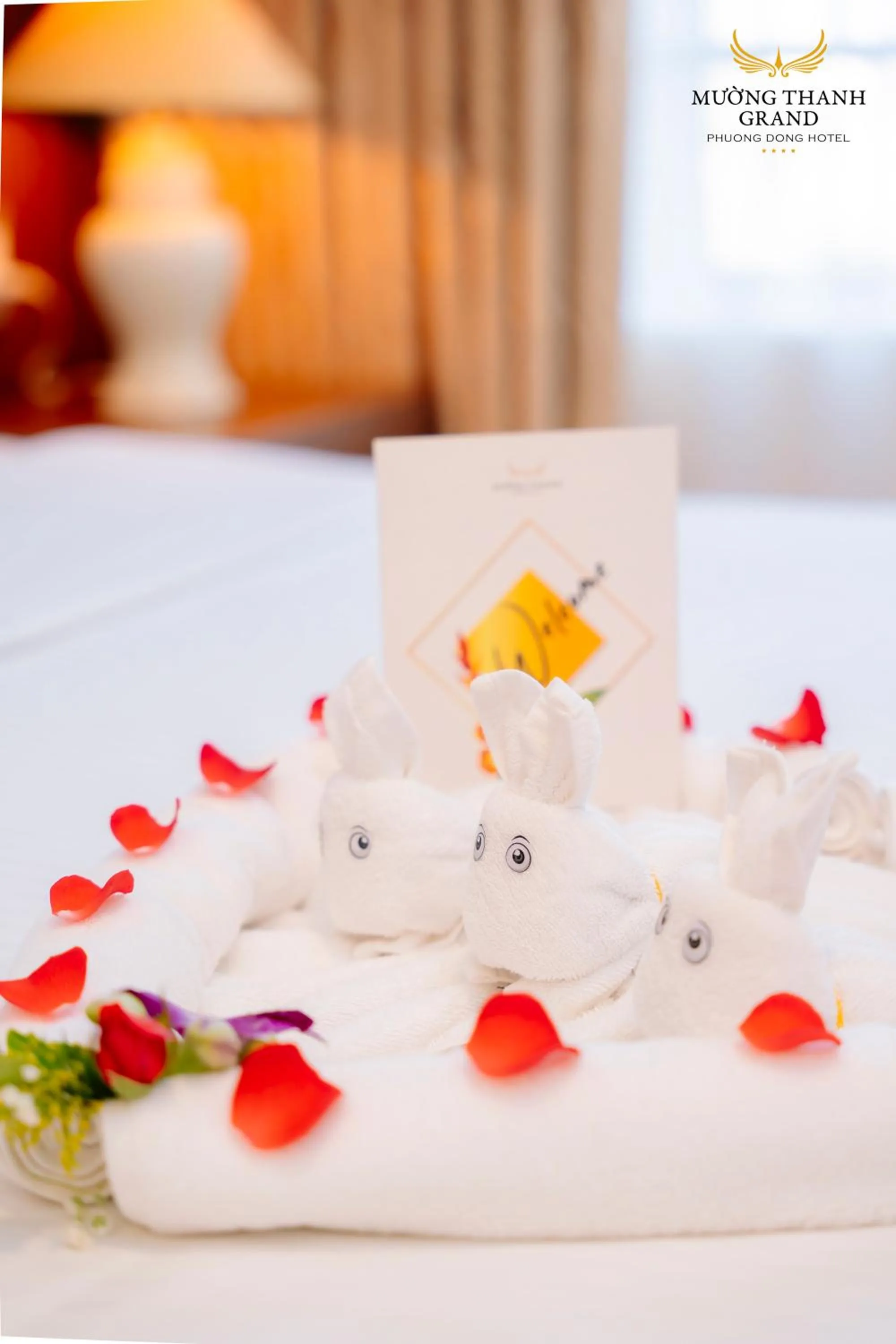 Bed in Muong Thanh Grand Phuong Dong