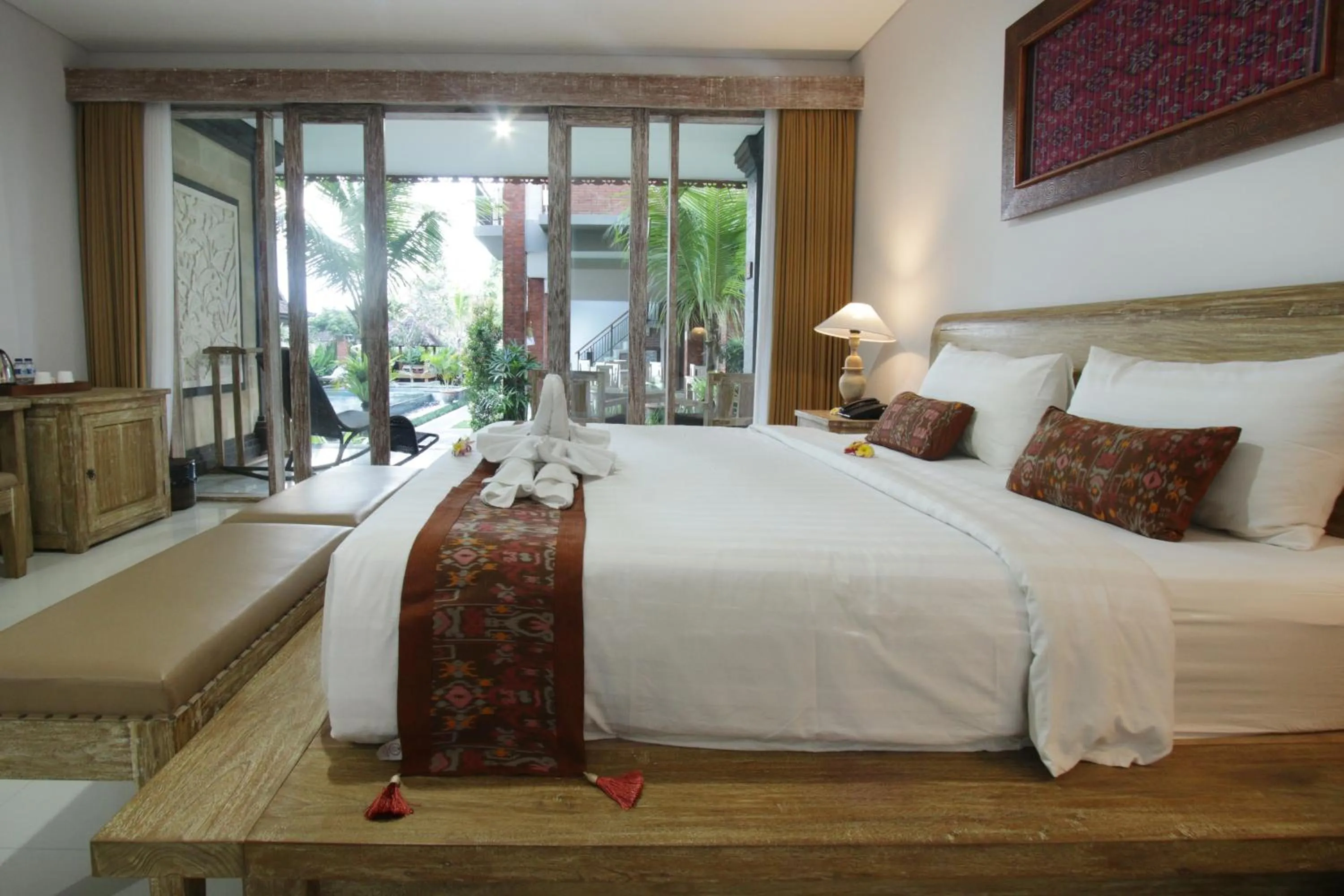 Photo of the whole room, Bed in Batu Empug Ubud by Mahaputra