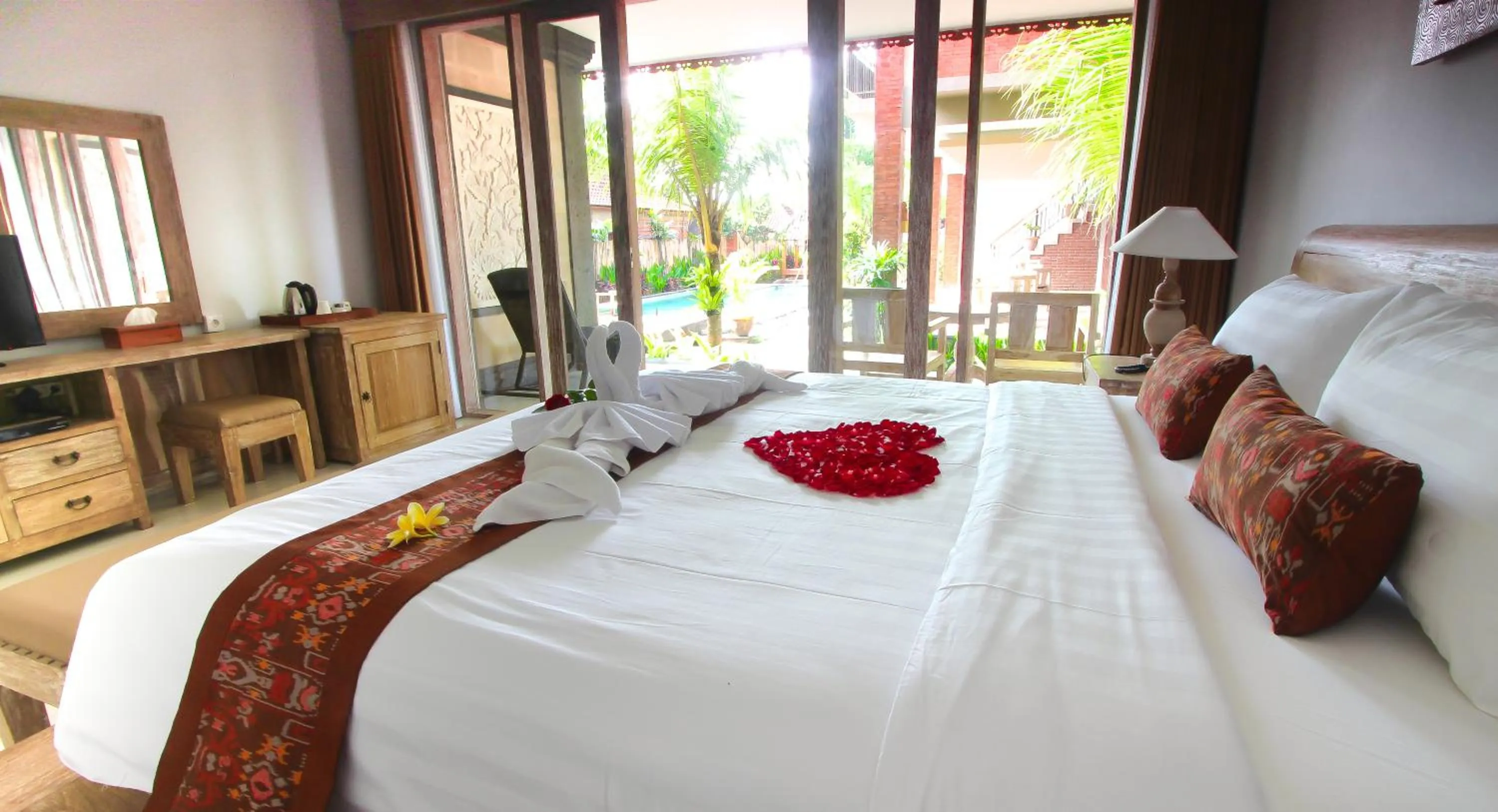 Garden view, Bed in Batu Empug Ubud by Mahaputra