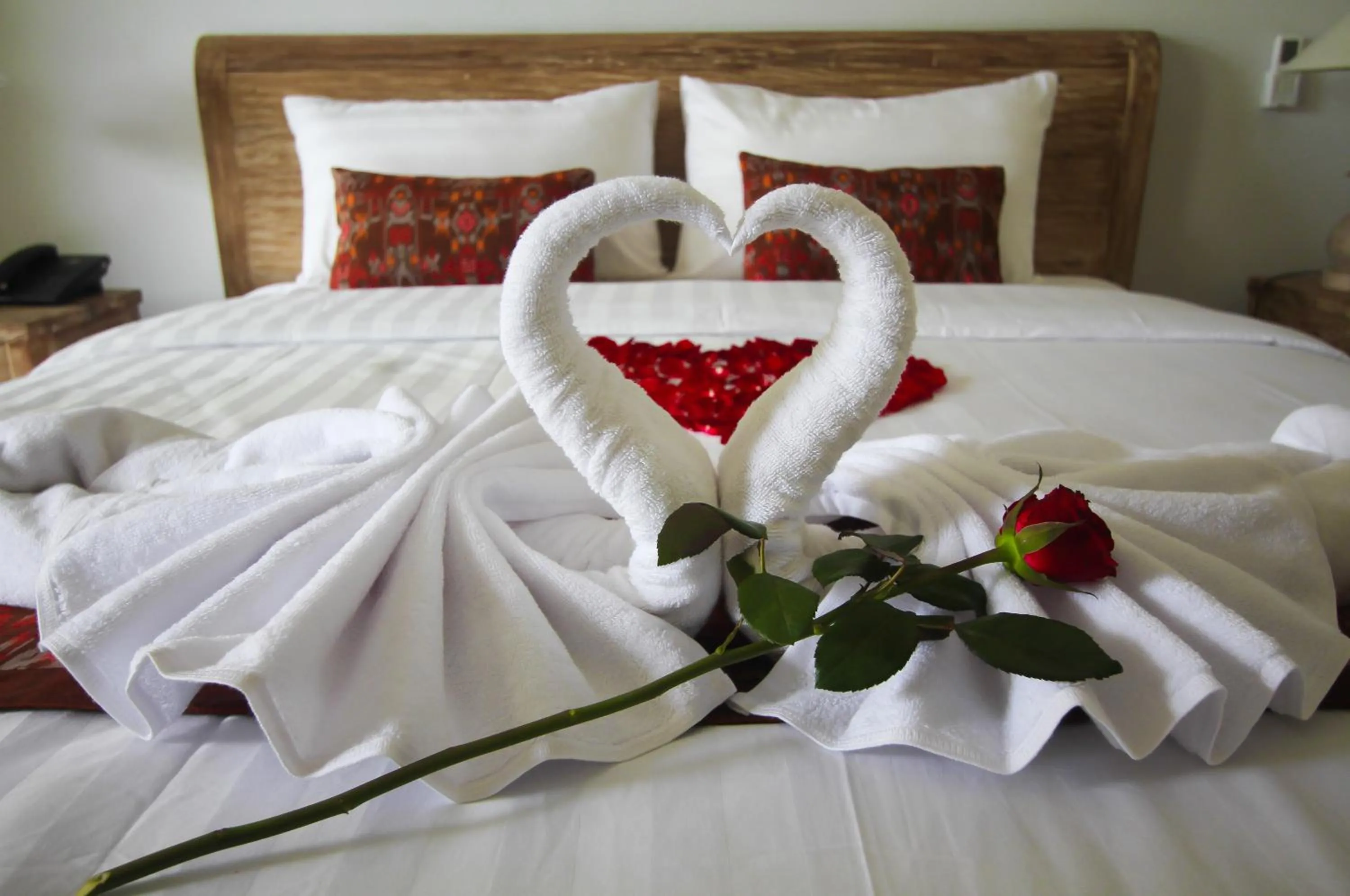 Decorative detail, Bed in Batu Empug Ubud by Mahaputra