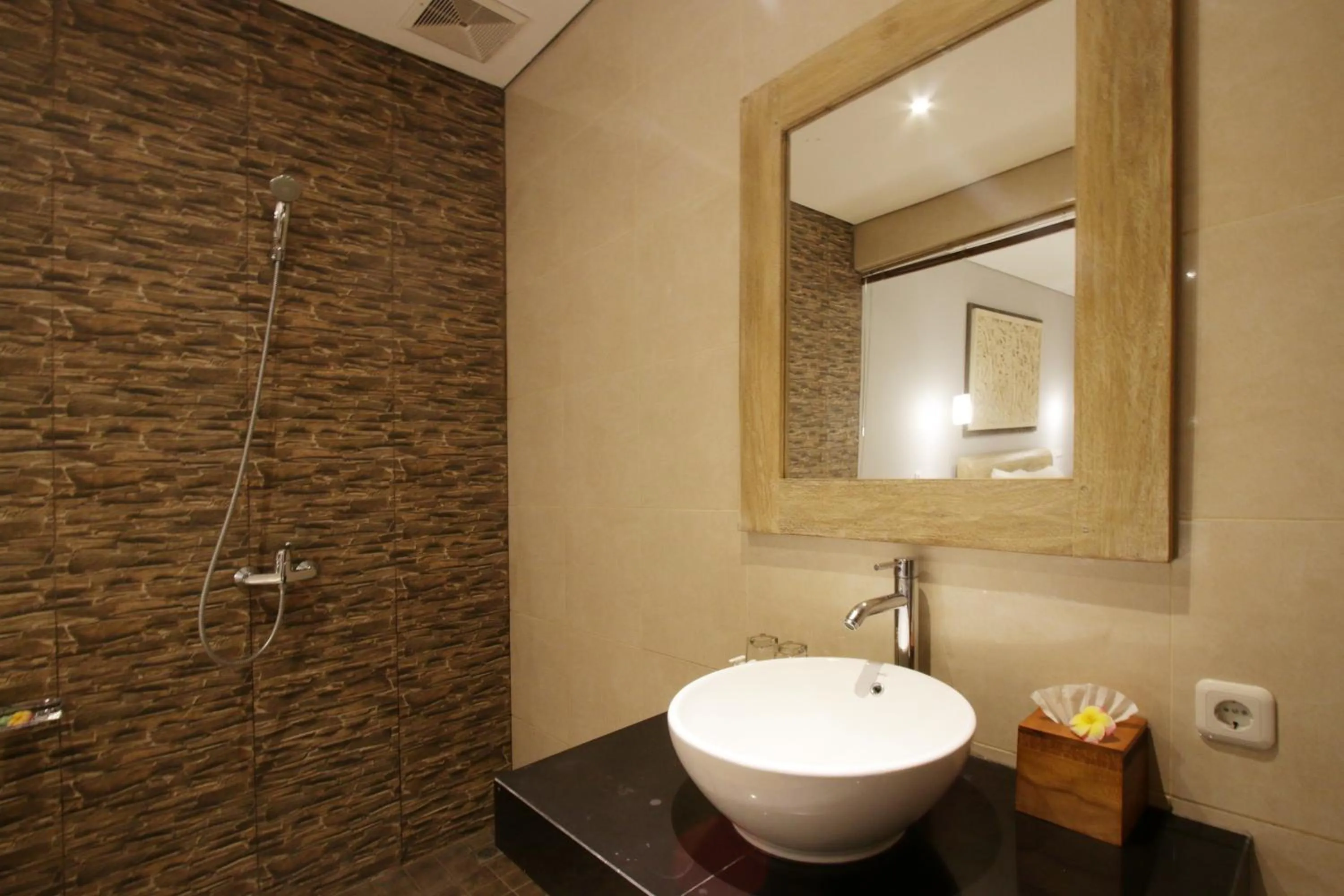 Bathroom in Batu Empug Ubud by Mahaputra