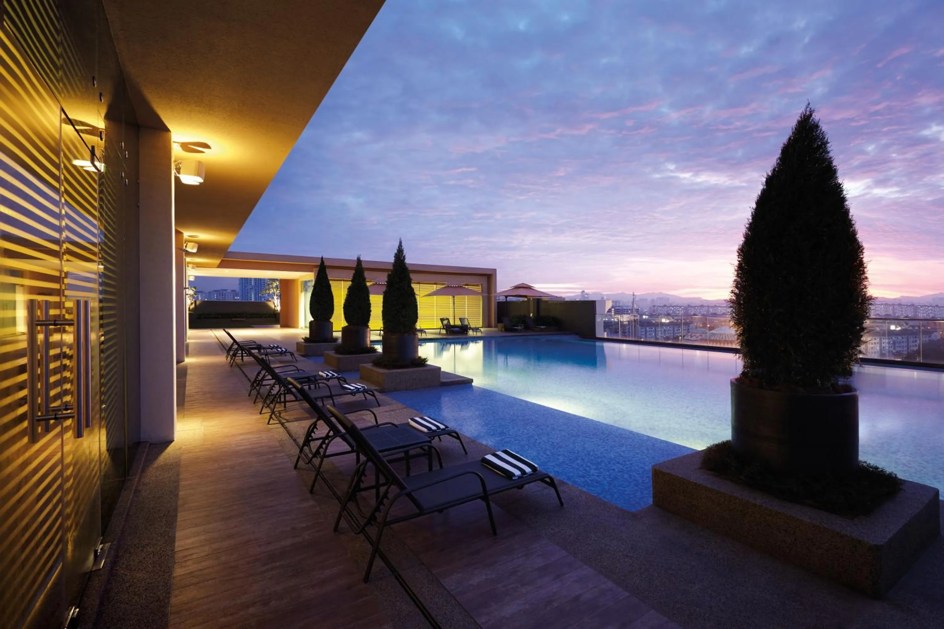 Swimming pool in Sunway Lagoon Hotel , formerly Sunway Clio Hotel