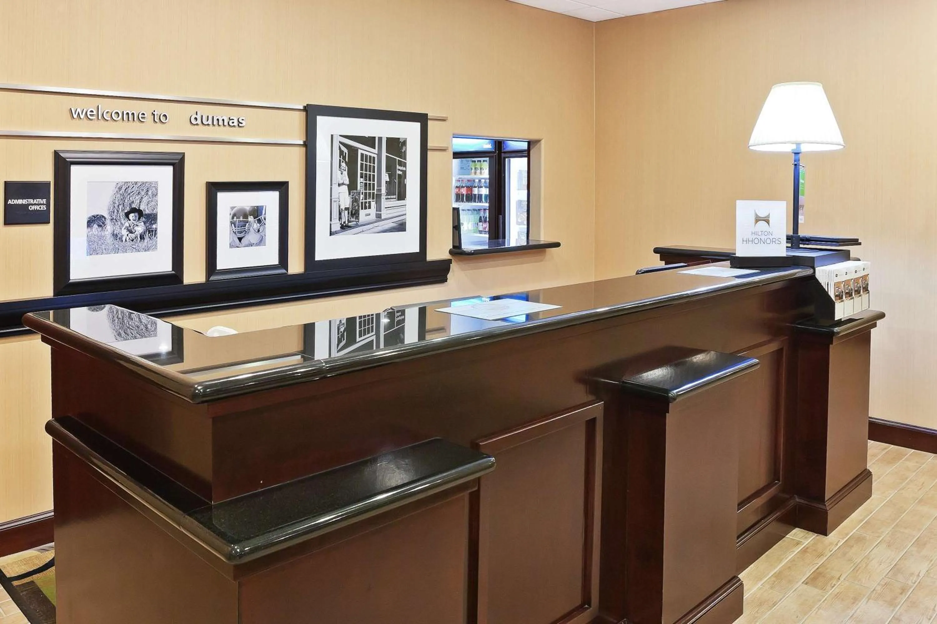 Lobby or reception in Hampton Inn & Suites Dumas