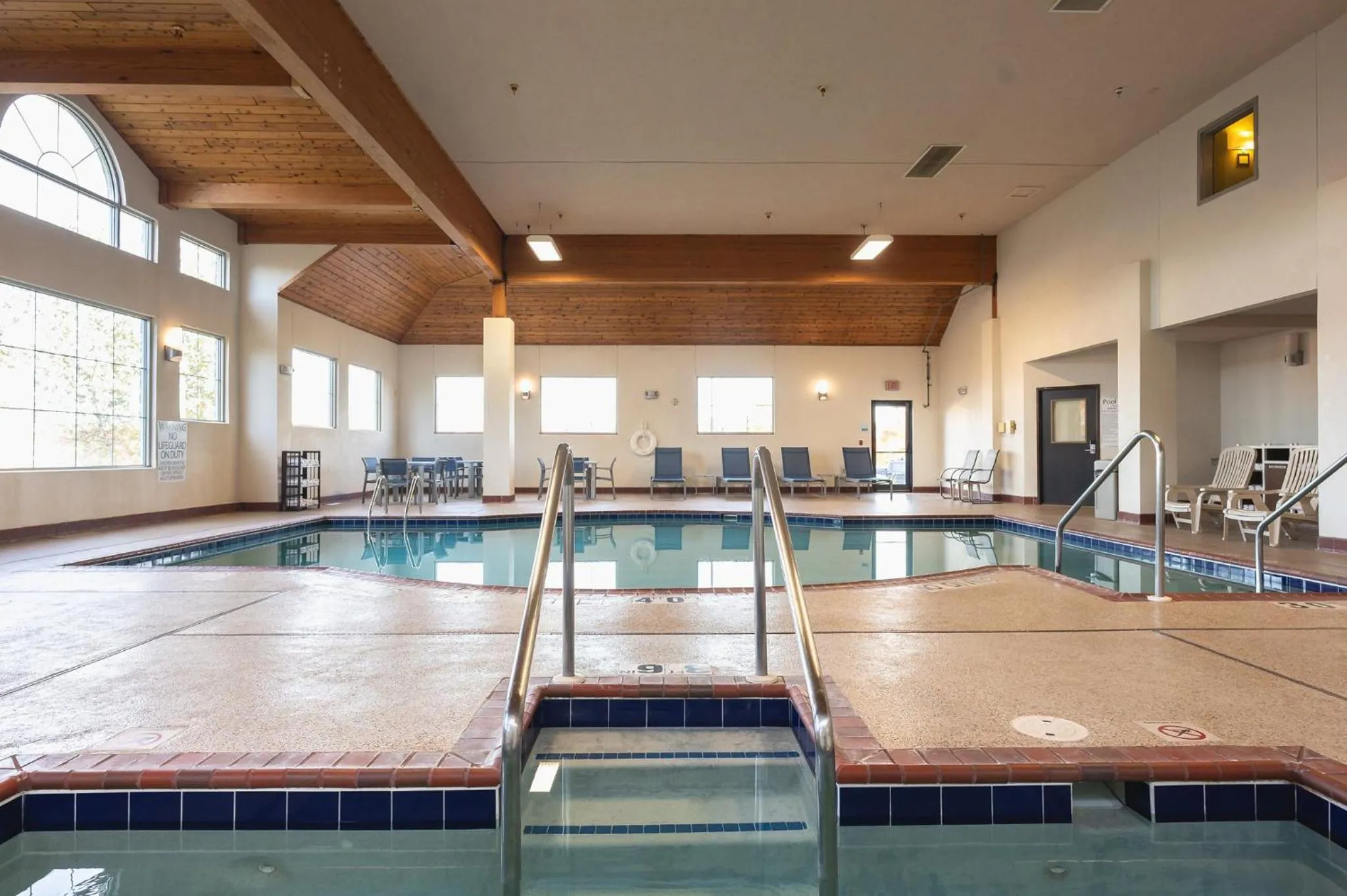 Swimming pool in Holiday Inn Express Houghton-Keweenaw by IHG
