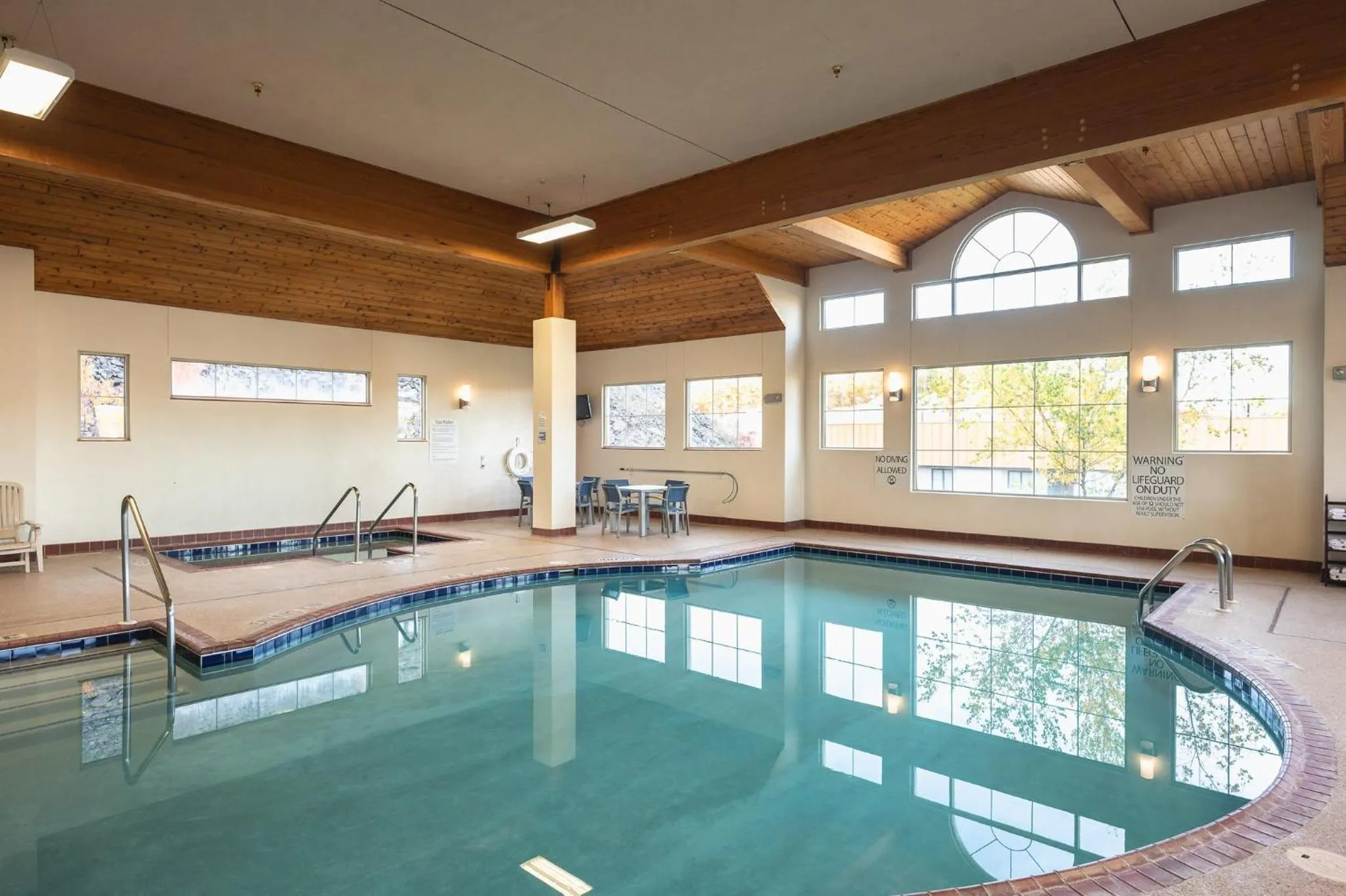 Swimming pool in Holiday Inn Express Houghton-Keweenaw by IHG