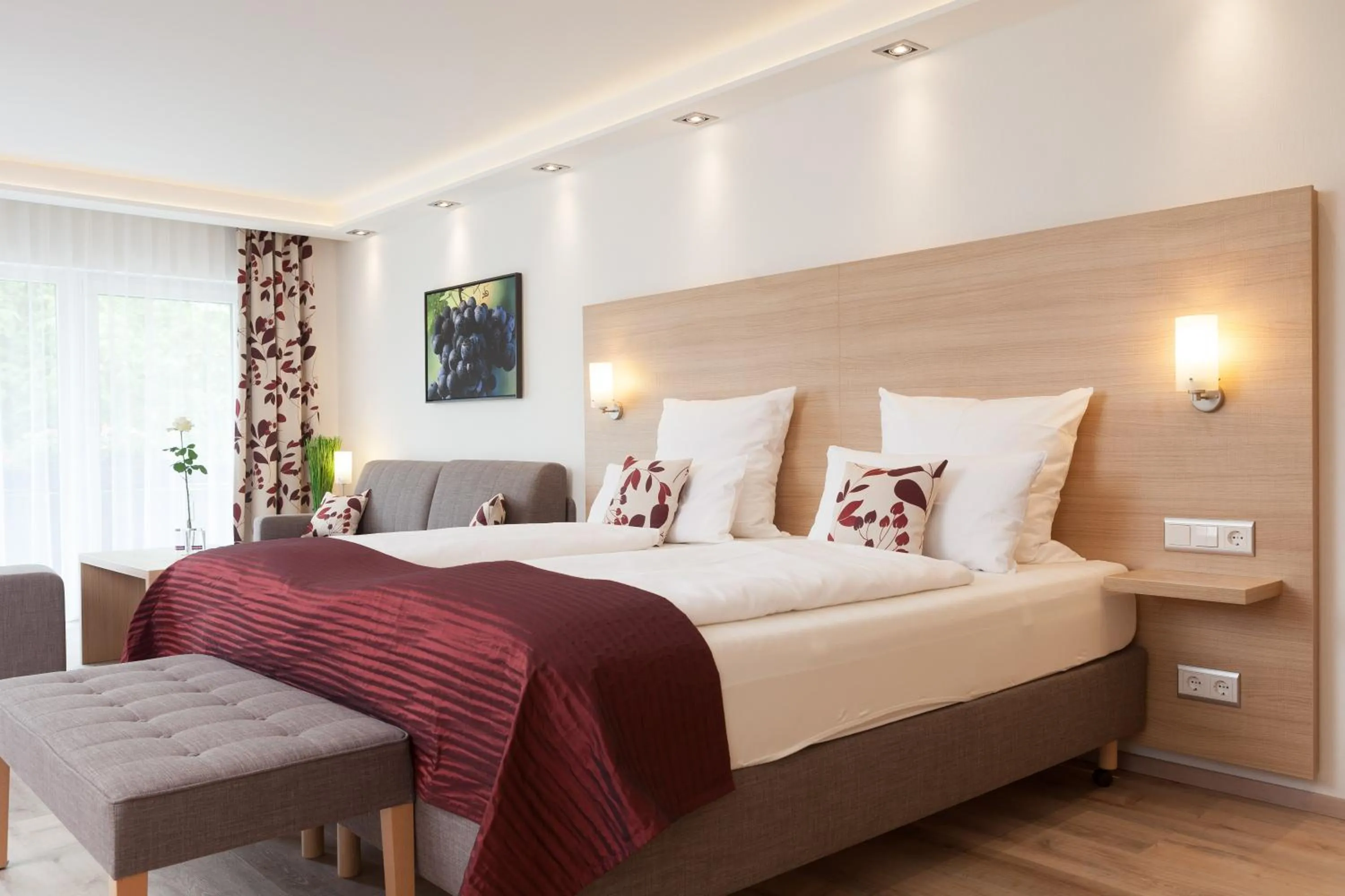 Photo of the whole room, Bed in Alemannenhof