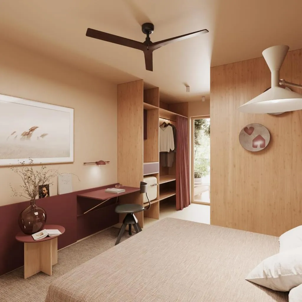 Seating area, Bed in Haus Zirngast