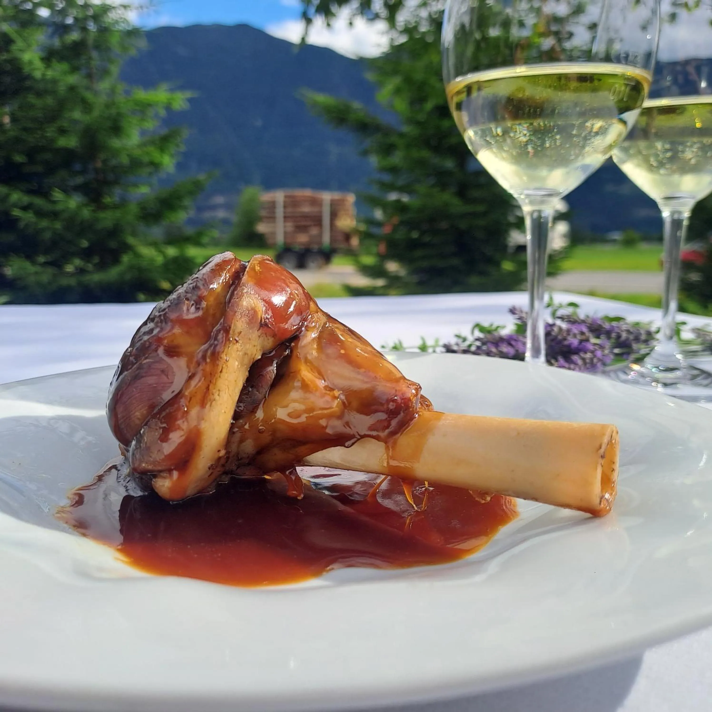 Restaurant/places to eat in Hotel Mangart