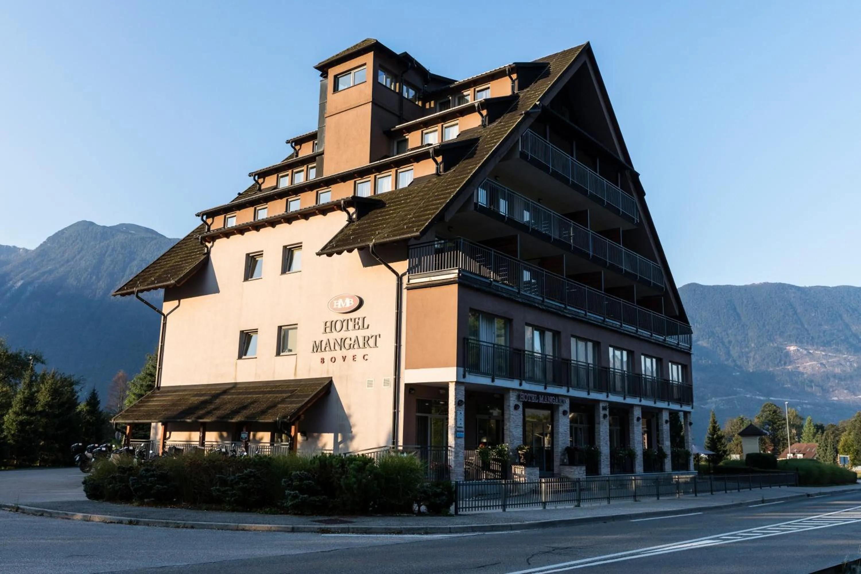 Property building in Hotel Mangart