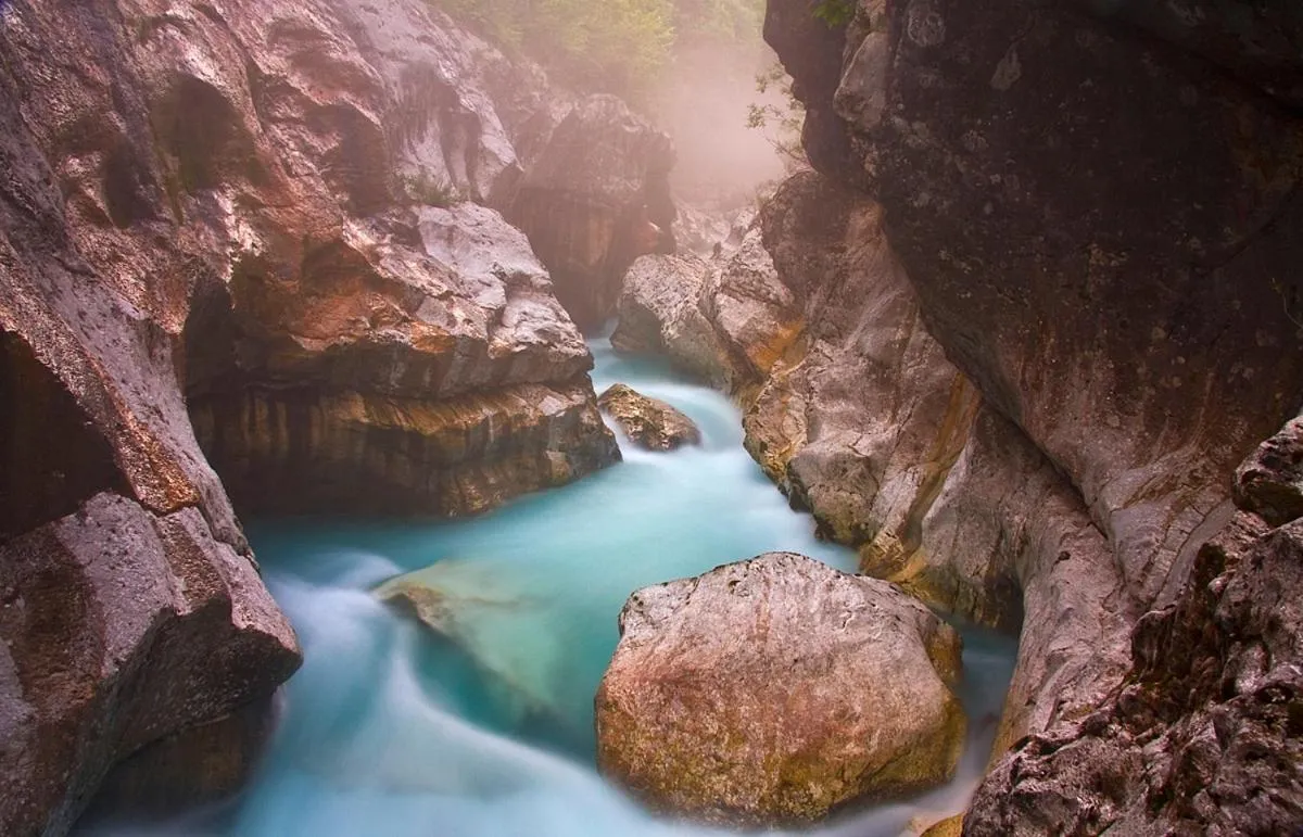 River view in Hotel Mangart