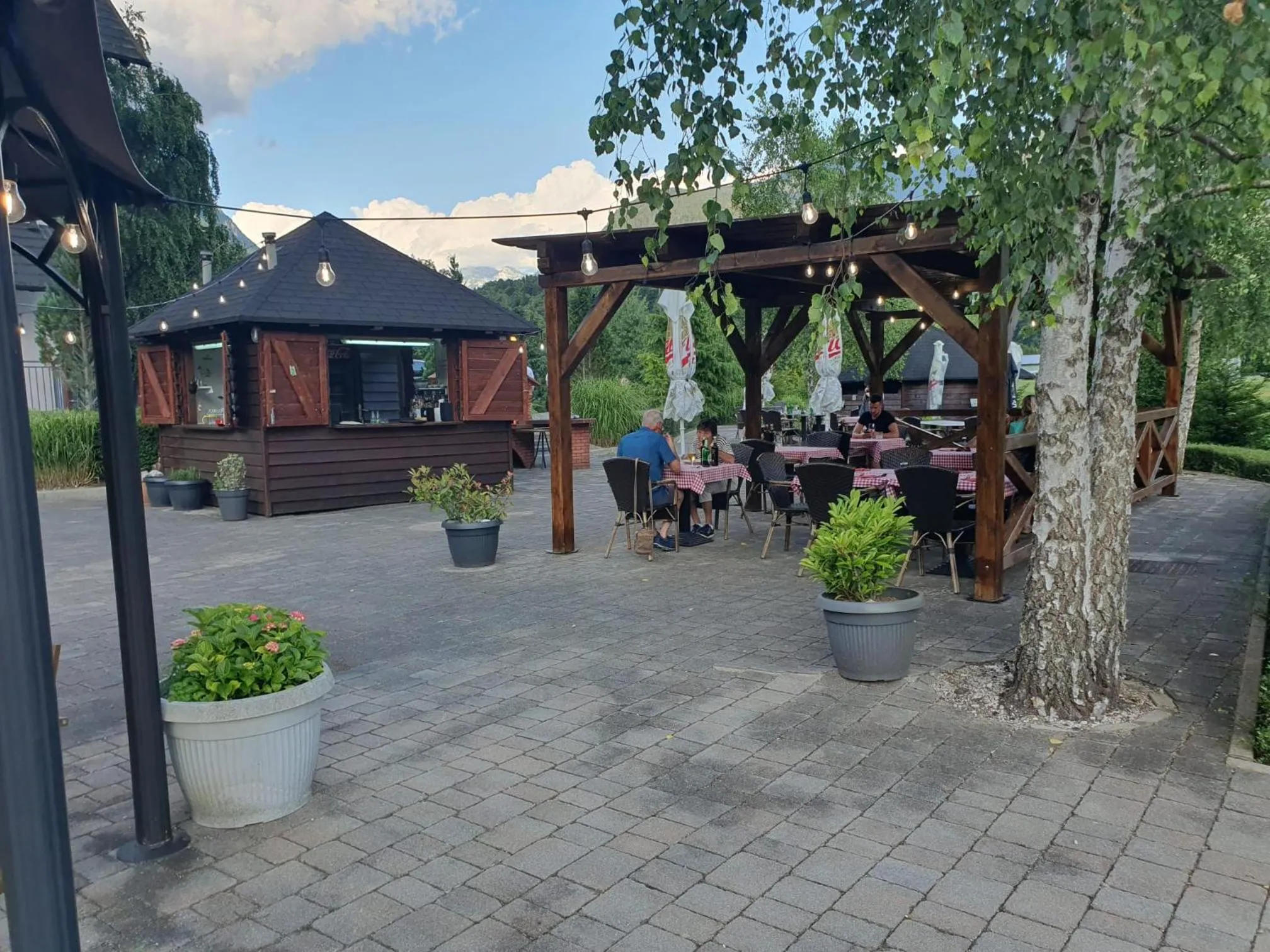 Property building in Hotel Mangart