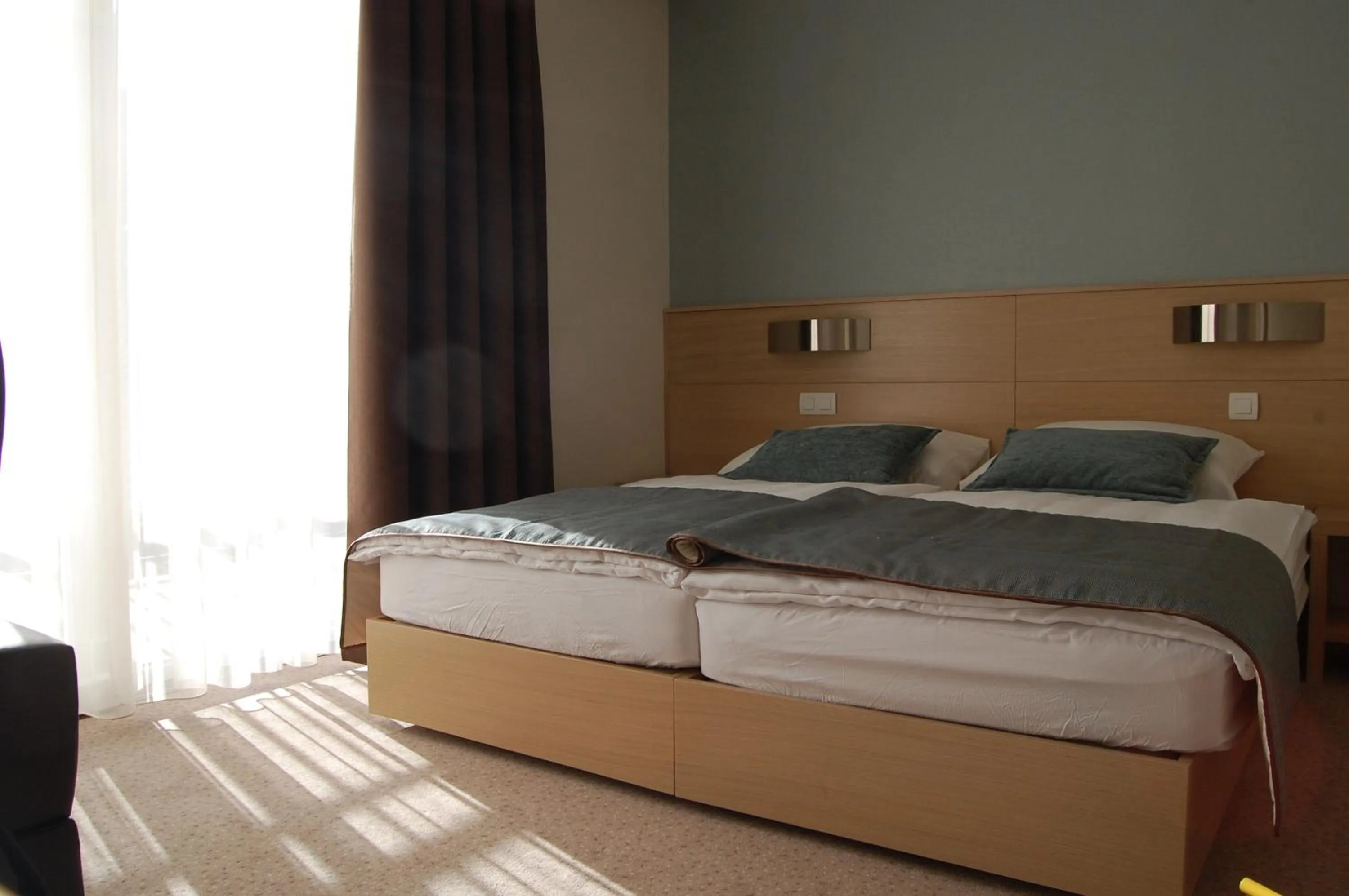 Bed in Hotel Mangart