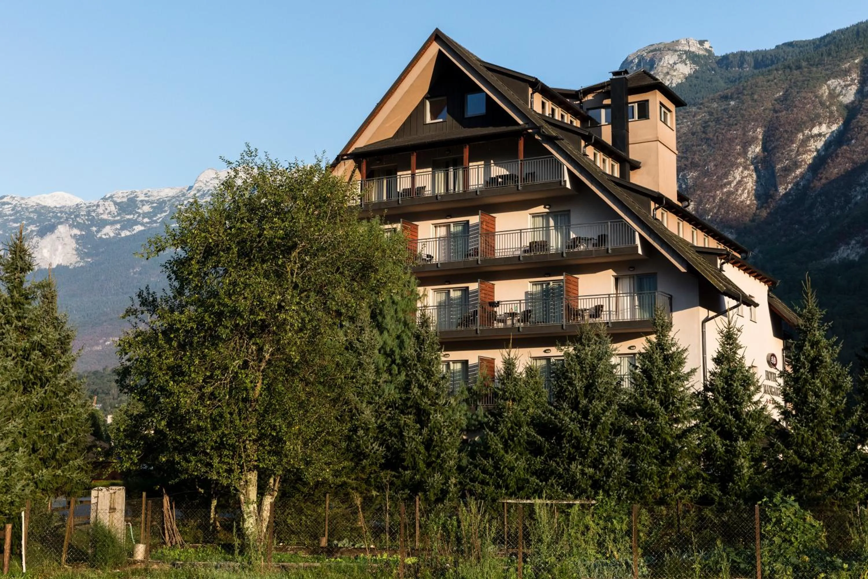 Property building in Hotel Mangart