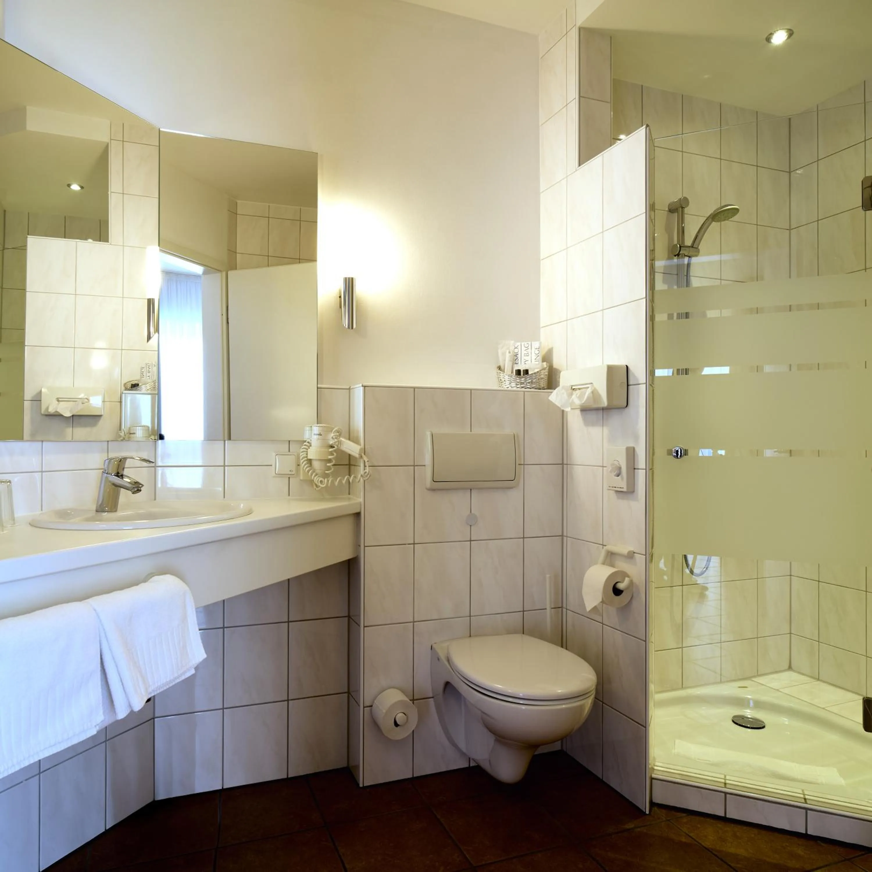 Bathroom in Hotel Engbert