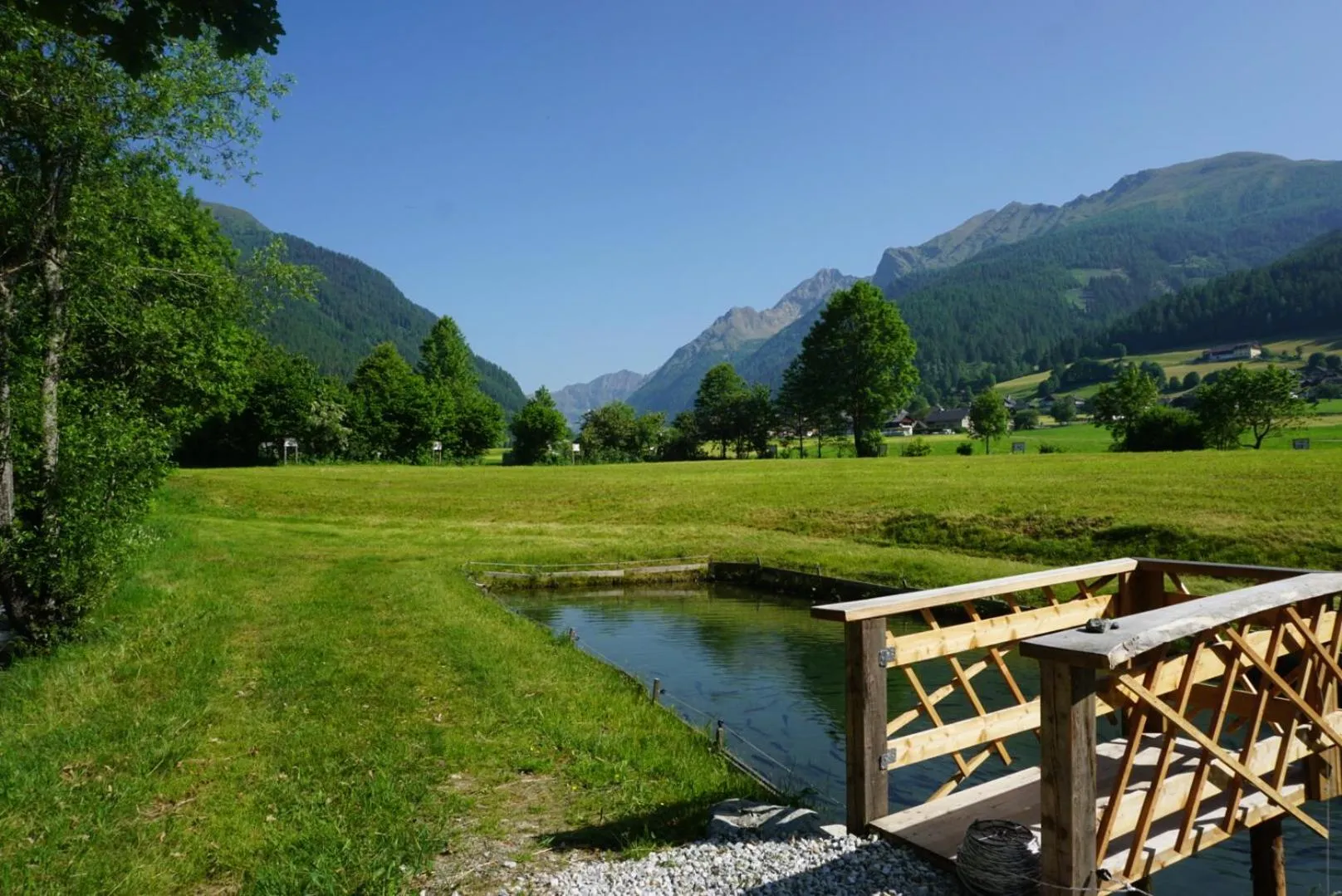 Natural landscape in Landhotel Lacknerhof