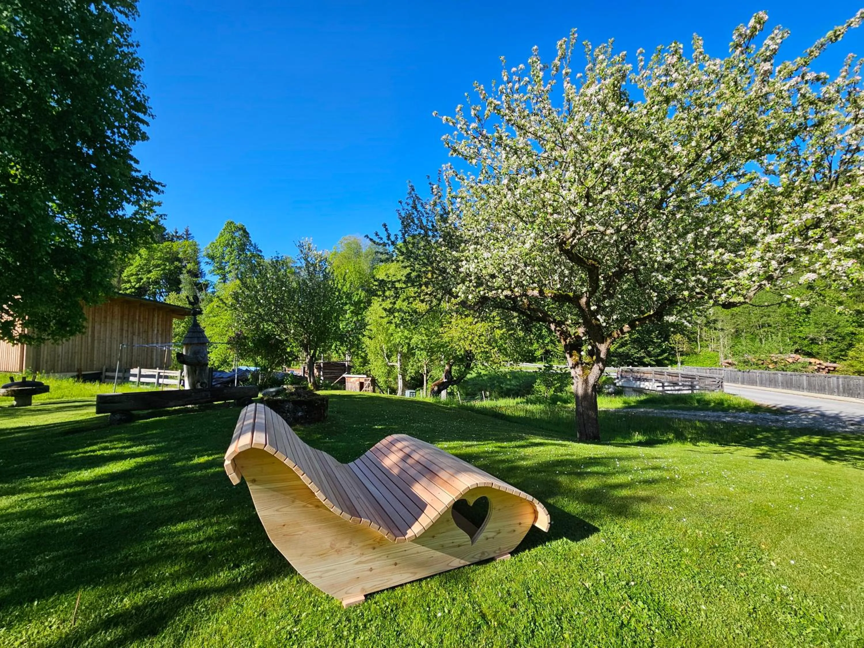 sunbed in Landhotel Lacknerhof
