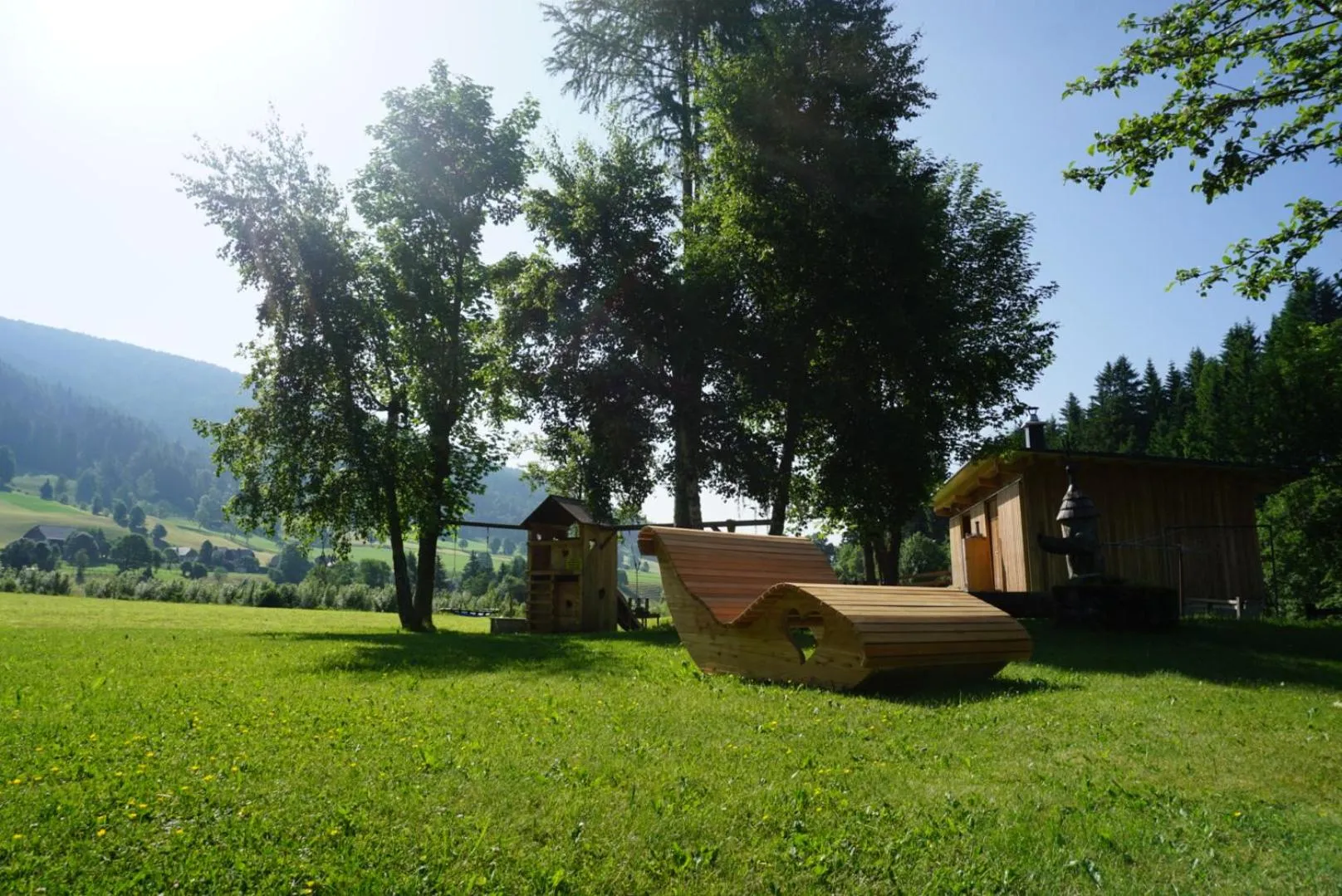 Garden in Landhotel Lacknerhof