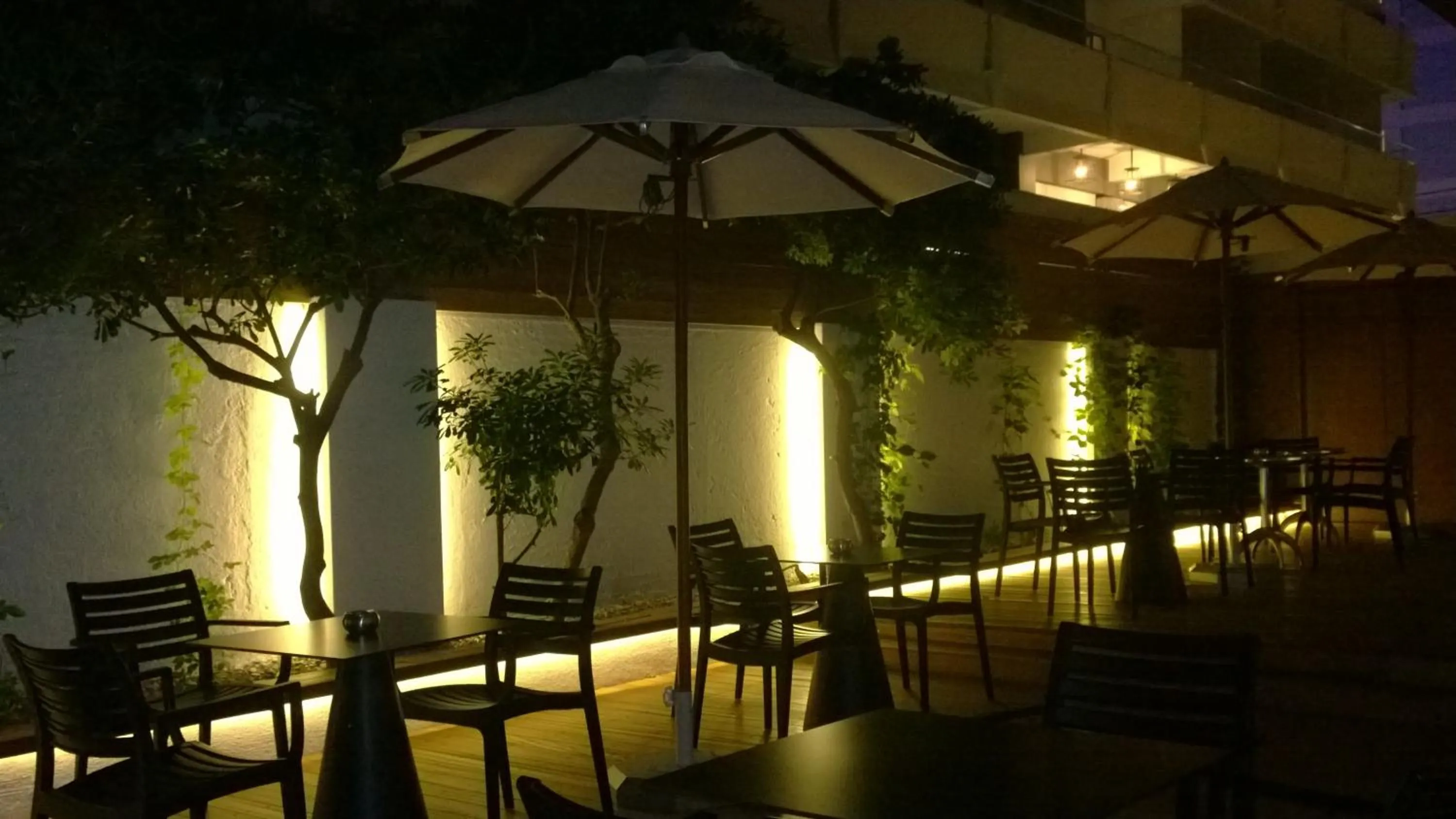 Patio in Athena Hotel