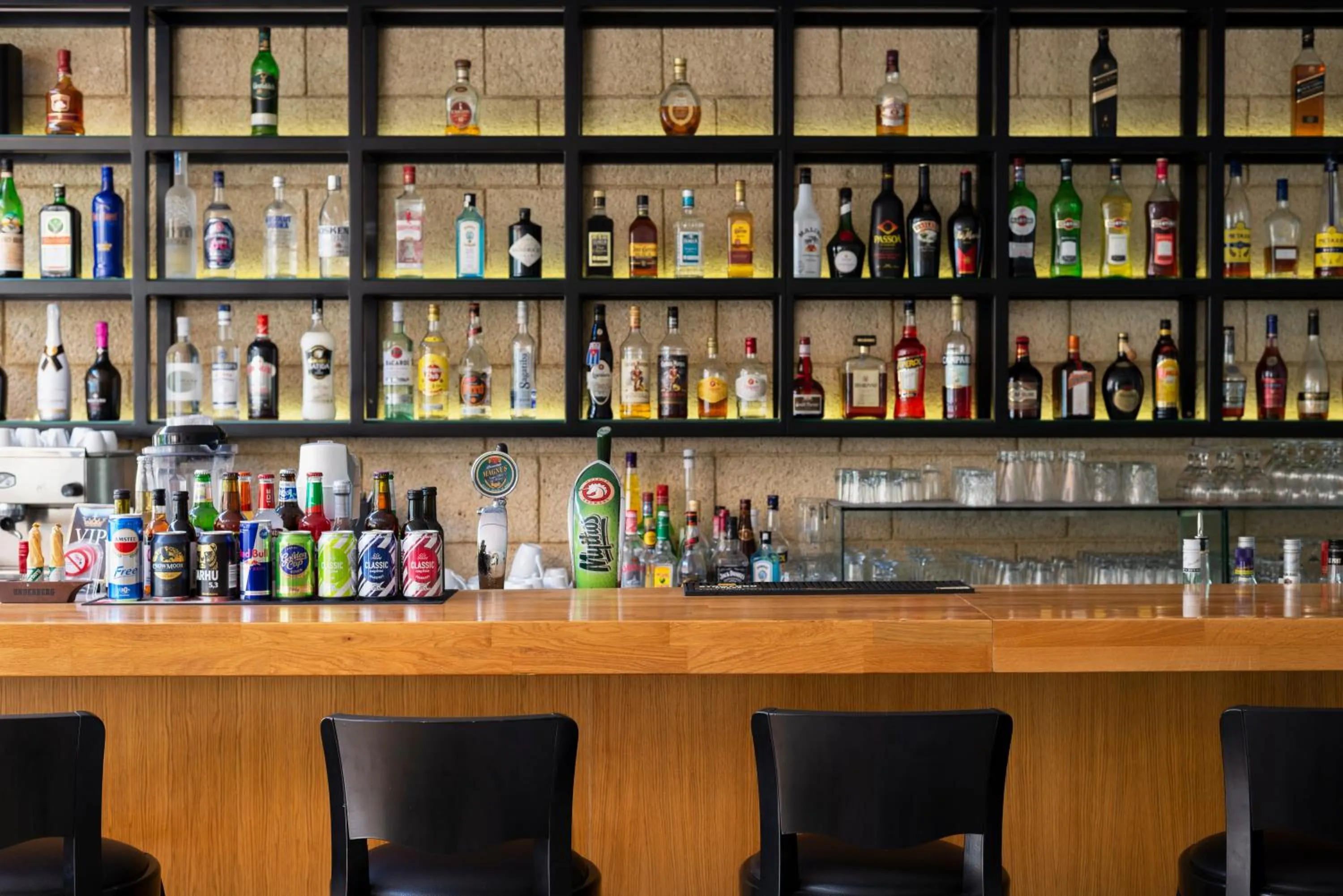 Lounge or bar in Athena Hotel