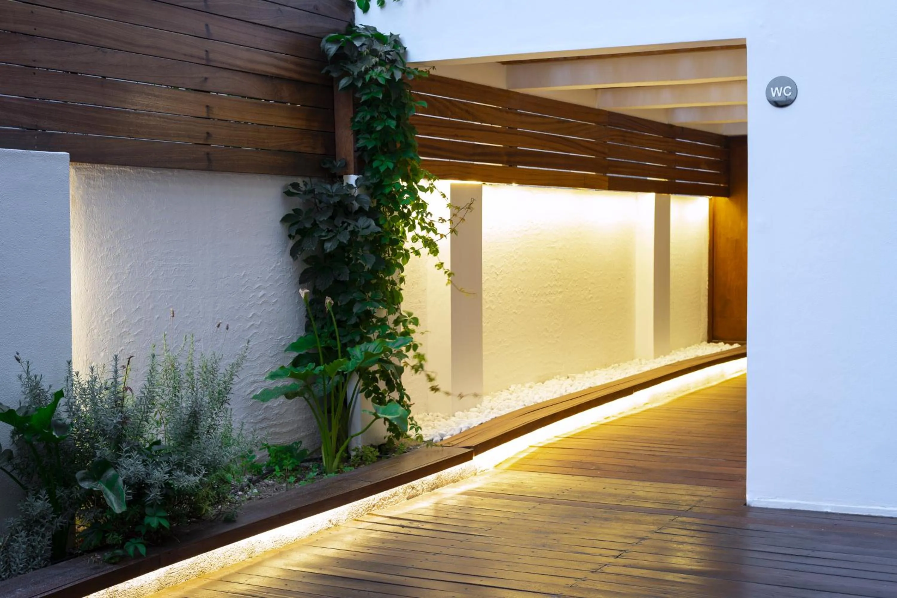 Patio in Athena Hotel