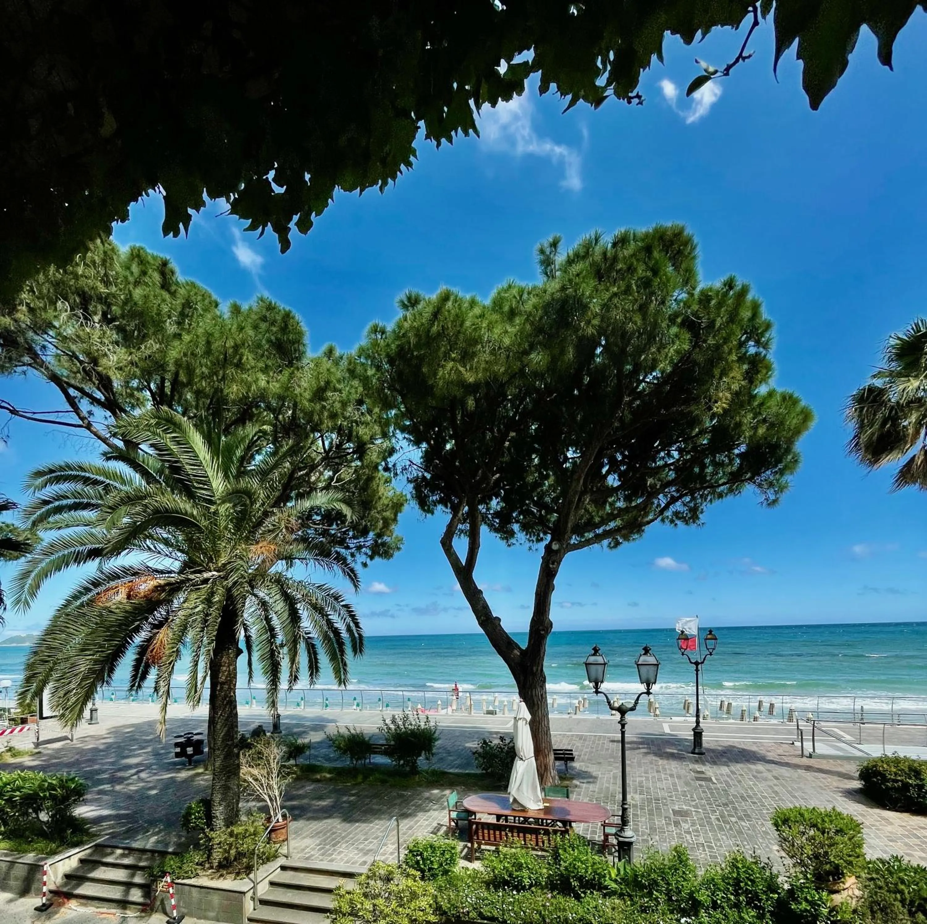 Beach in Hotel Beau Rivage