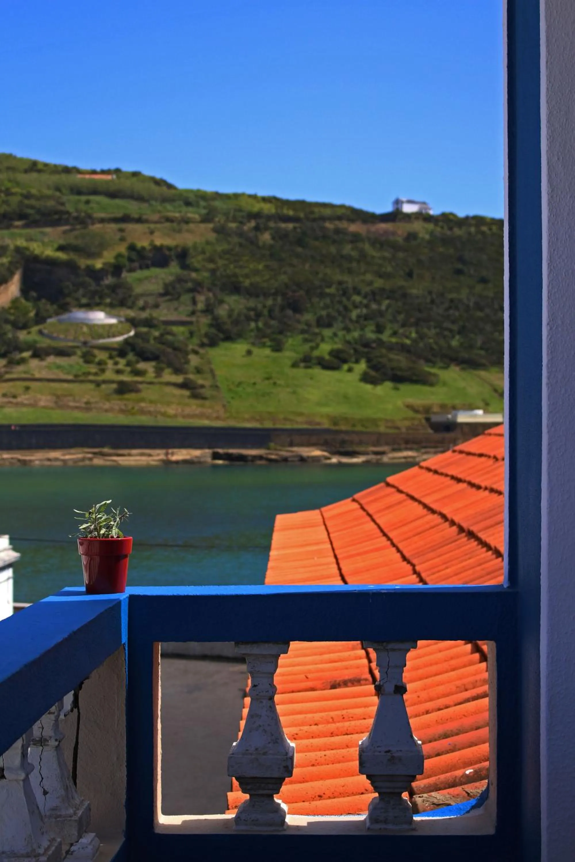 Balcony/Terrace in Porto Pim Guest House