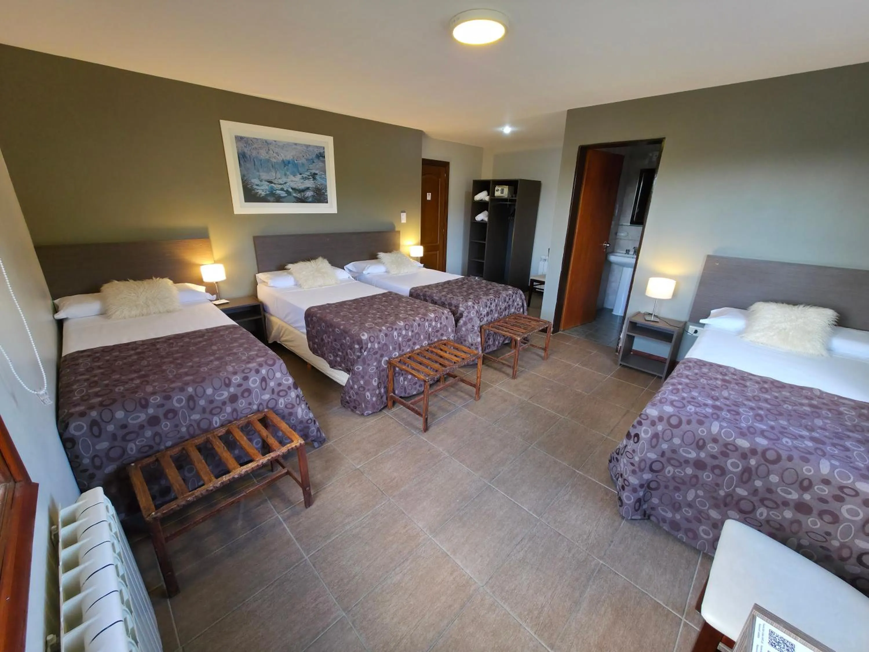 Bed in Hosteria Puerto San Julian