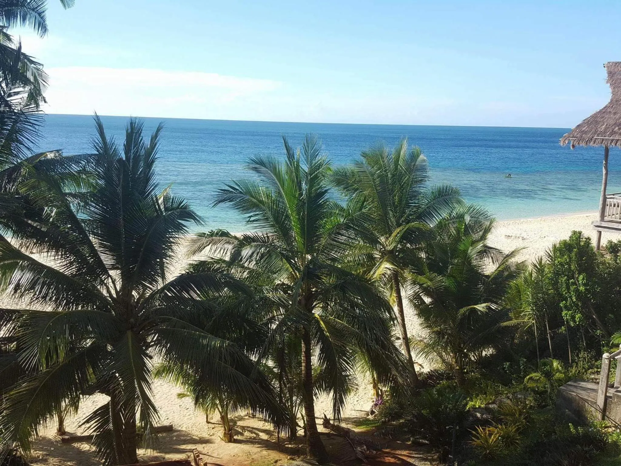 Day in White Beach Front and Cottages