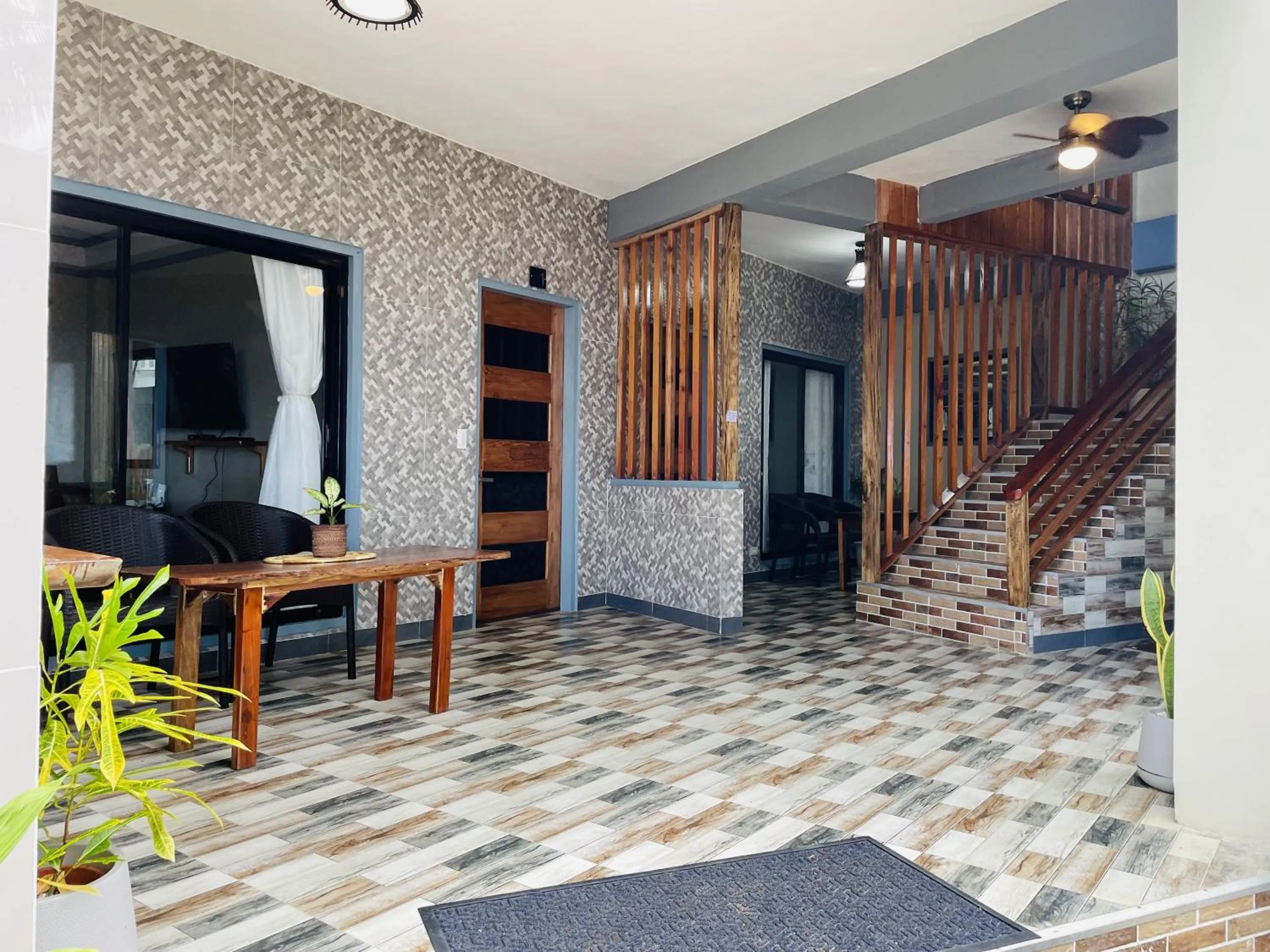 Sea view in White Beach Front and Cottages