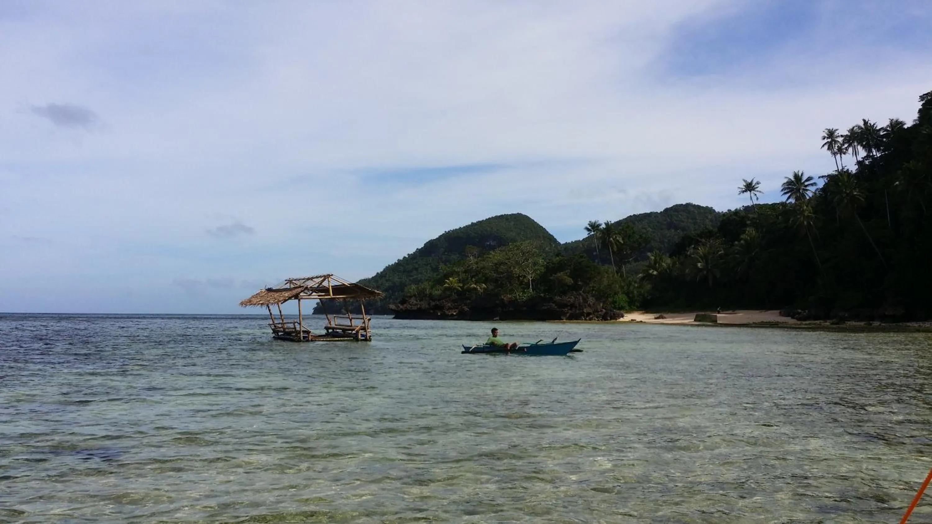 Sea view in White Beach Front and Cottages