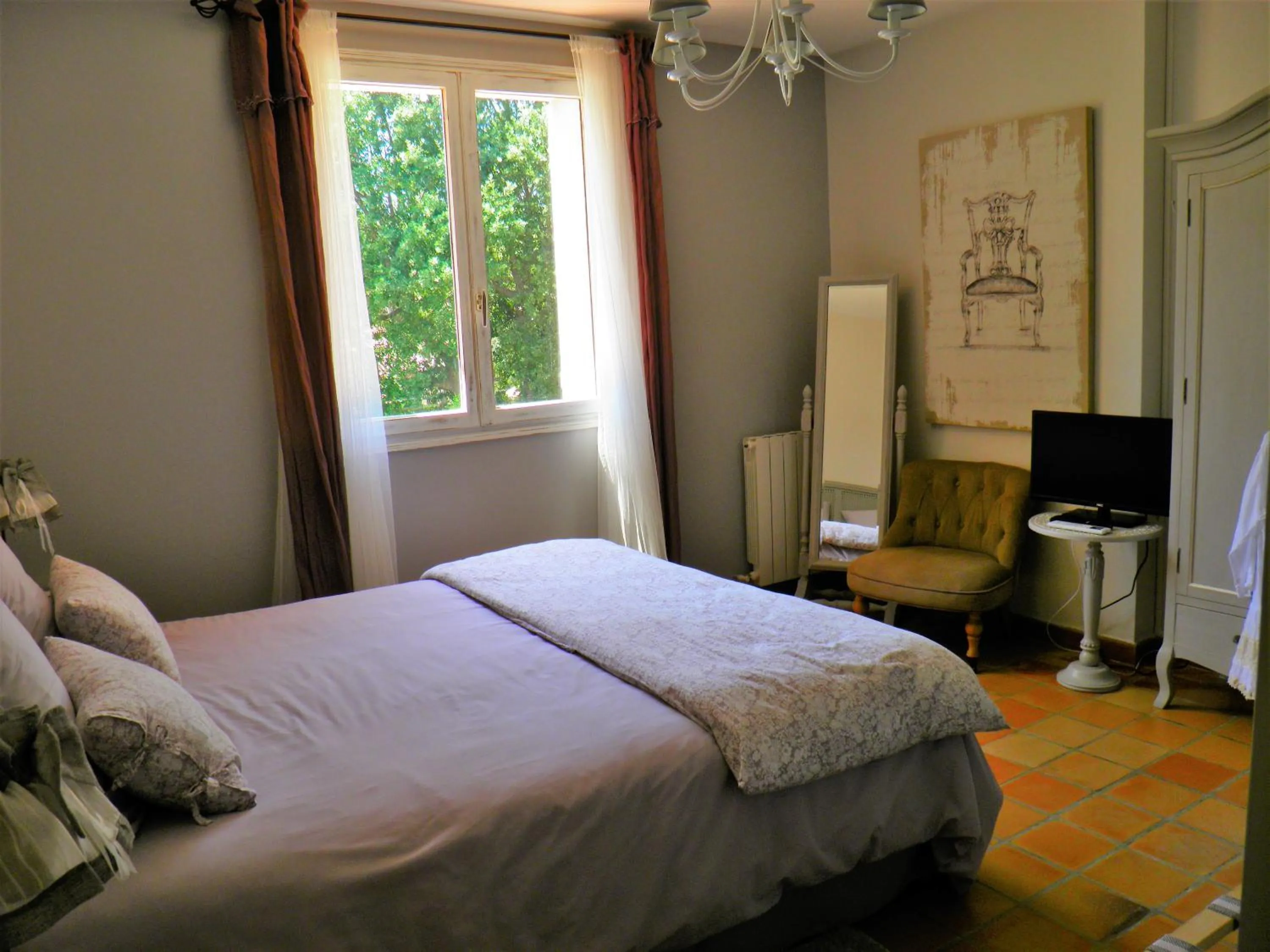 Bed in La Bastide du Bouchou
