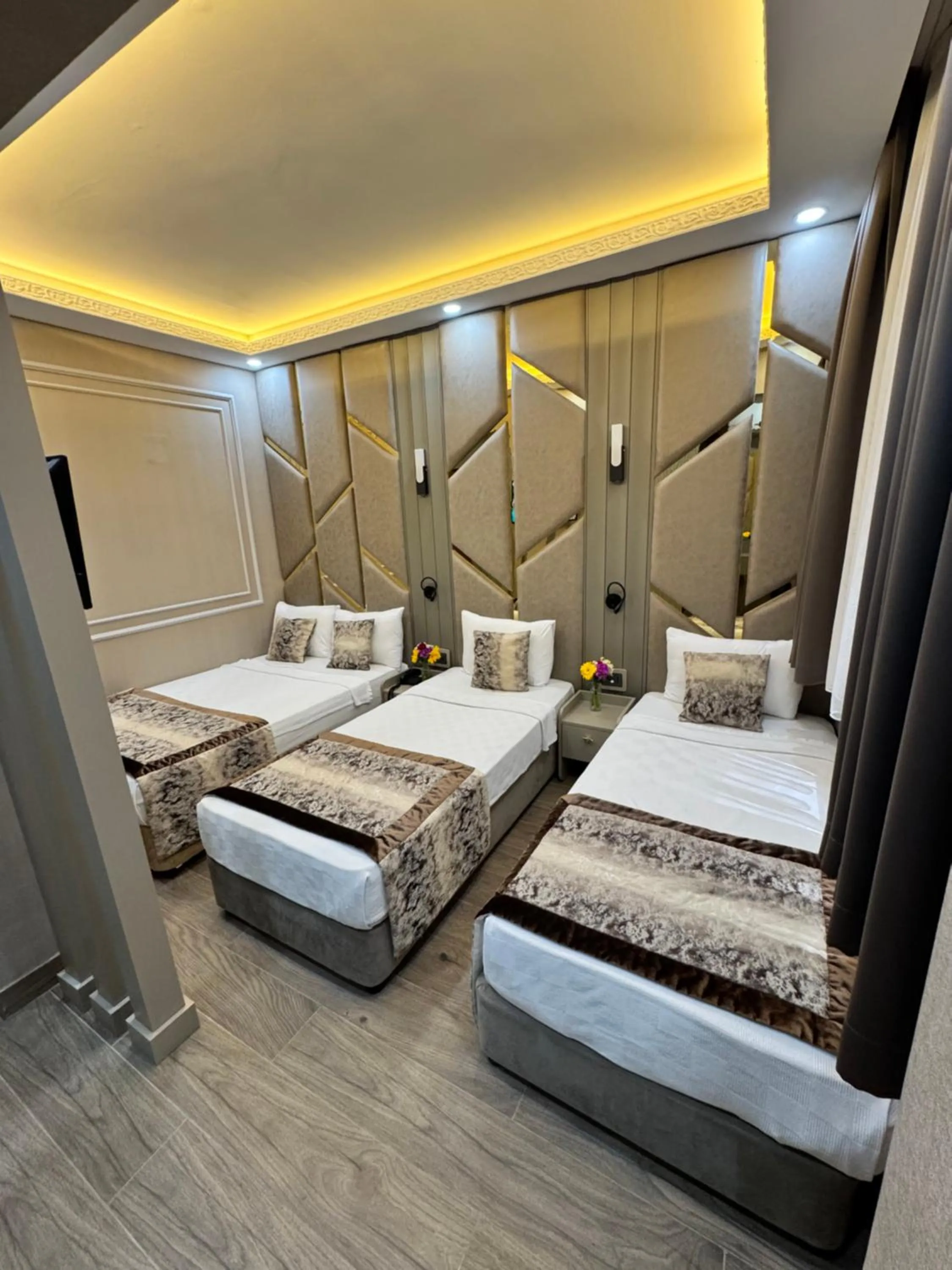 Bed in Best Nobel Hotel