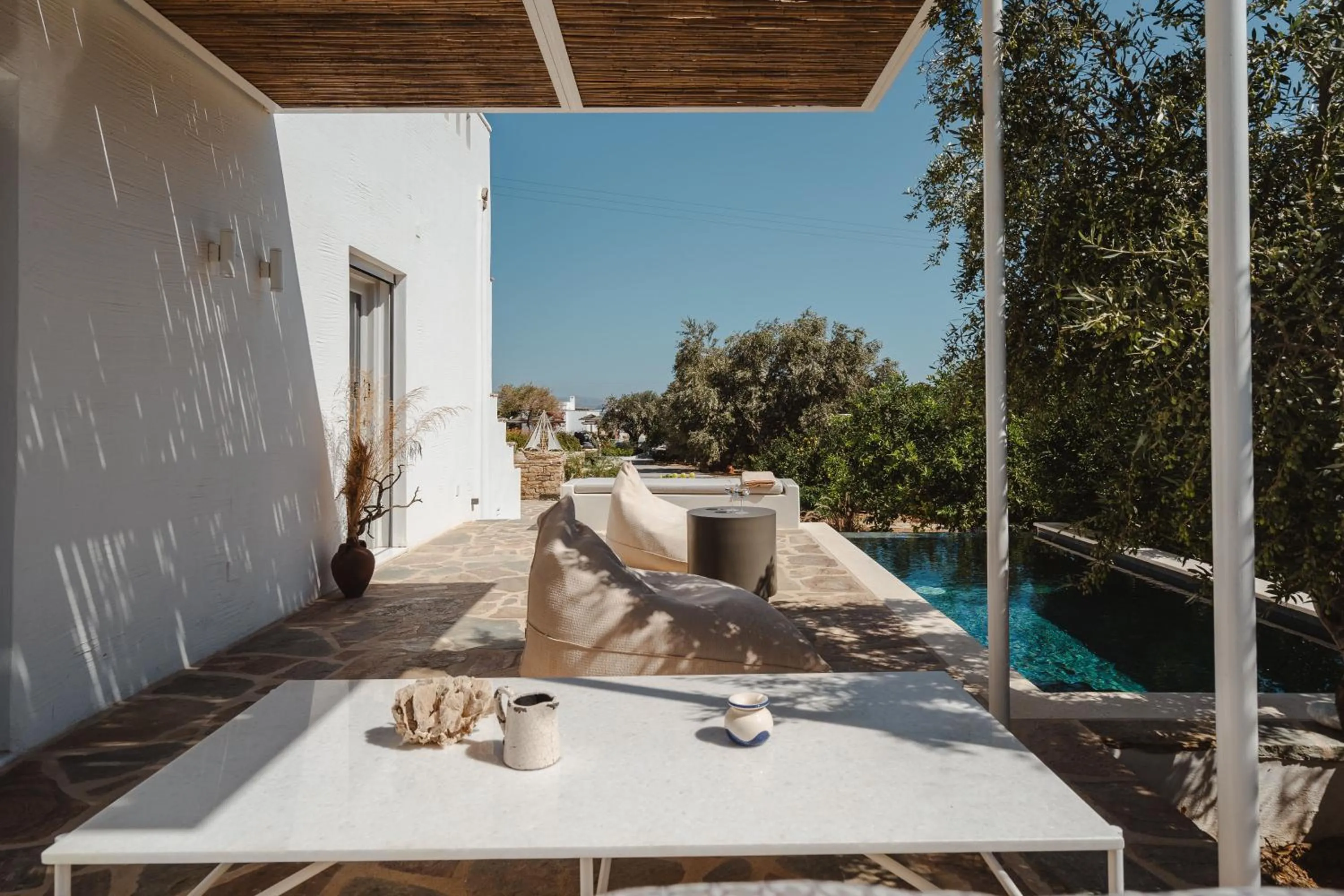 Balcony/Terrace in Ostria Inn