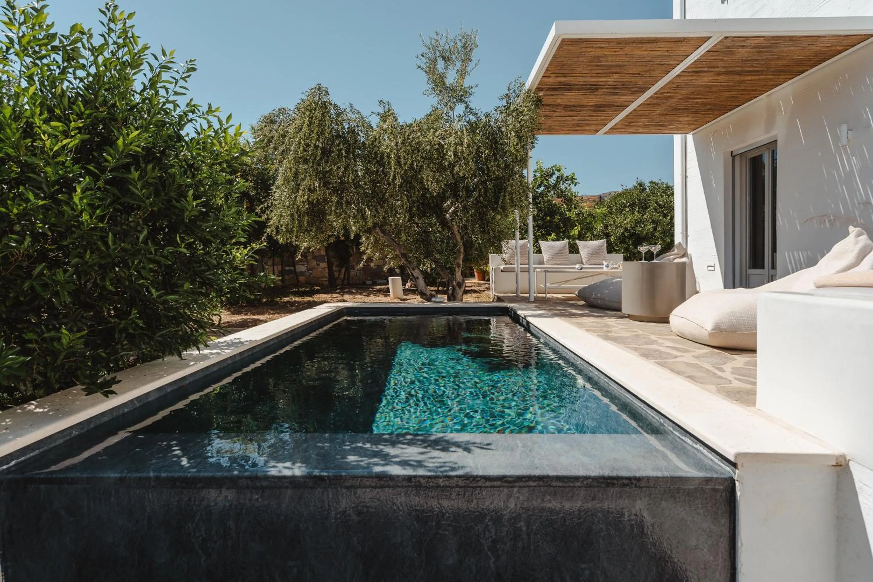 Swimming pool in Ostria Inn