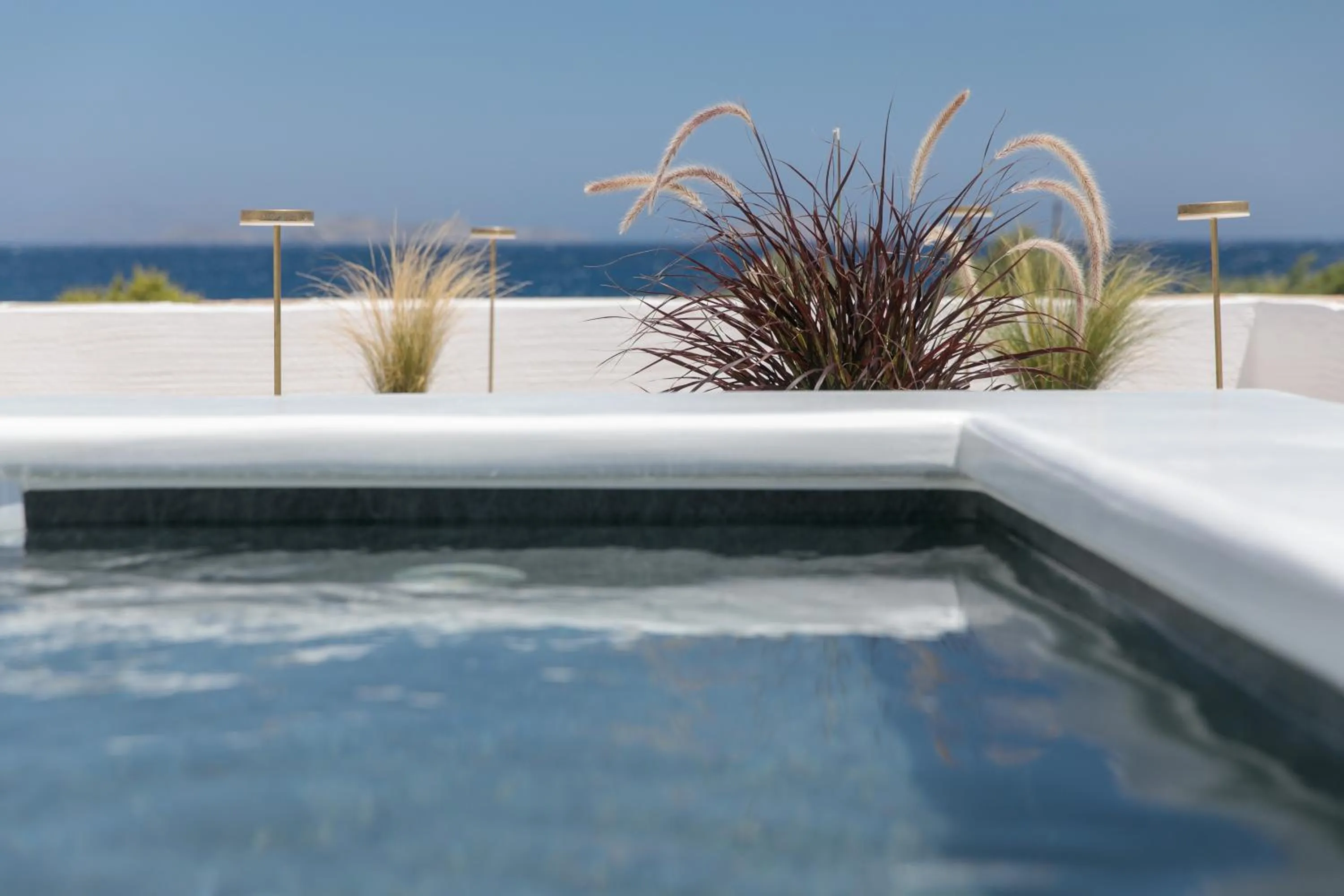 Swimming pool in Ostria Inn