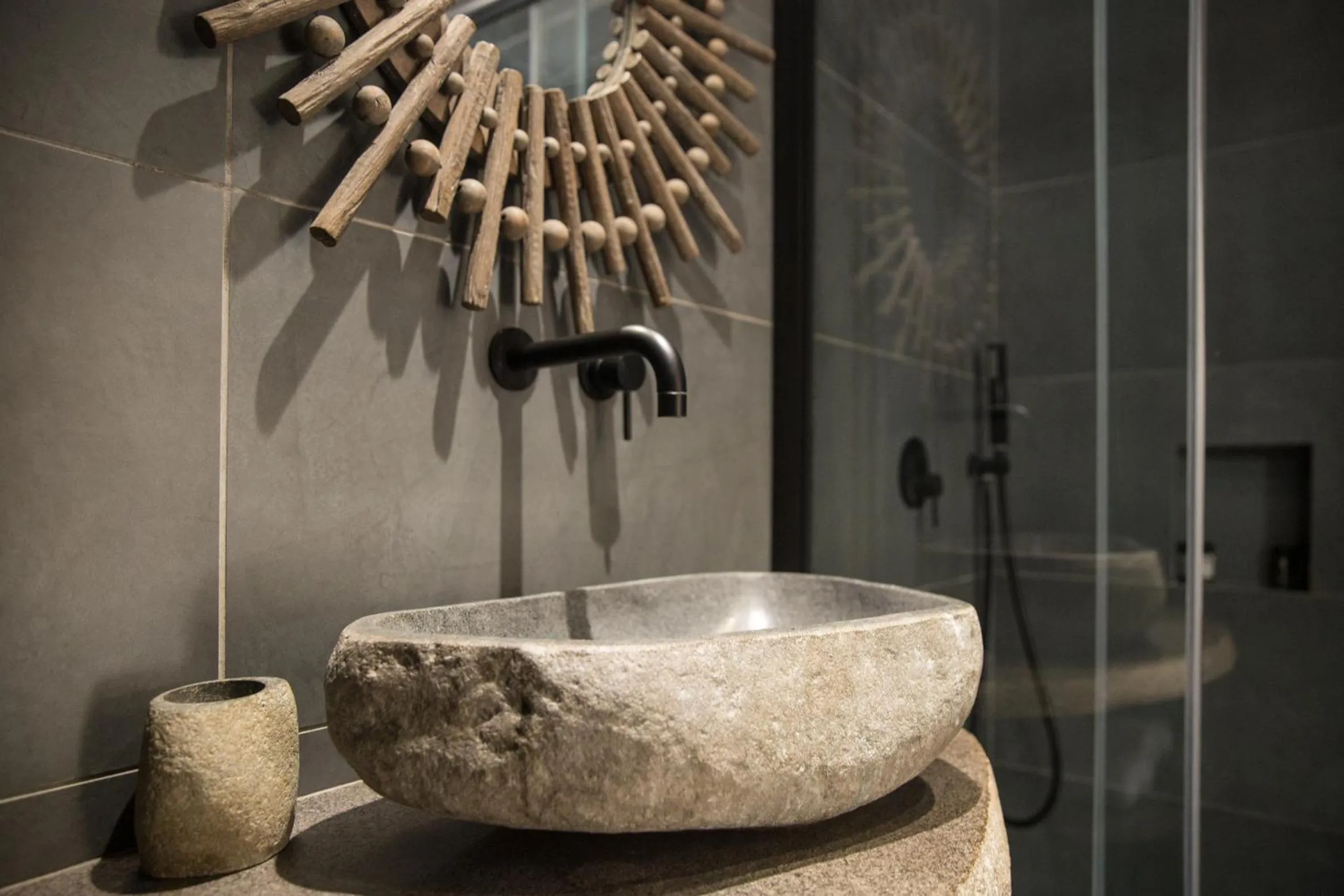 Bathroom in Ostria Inn