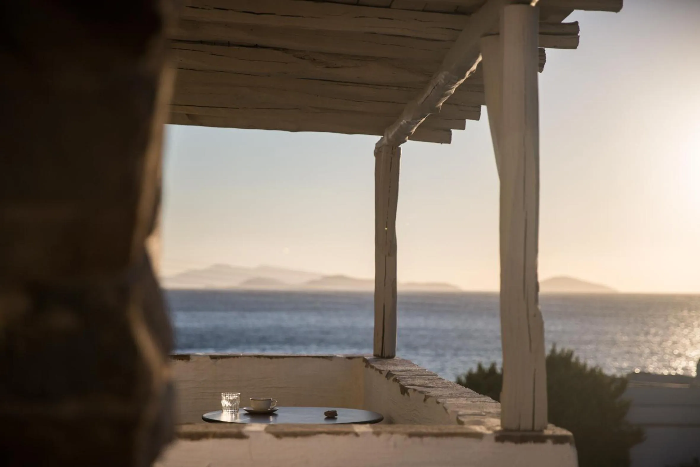 Balcony/Terrace in Ostria Inn