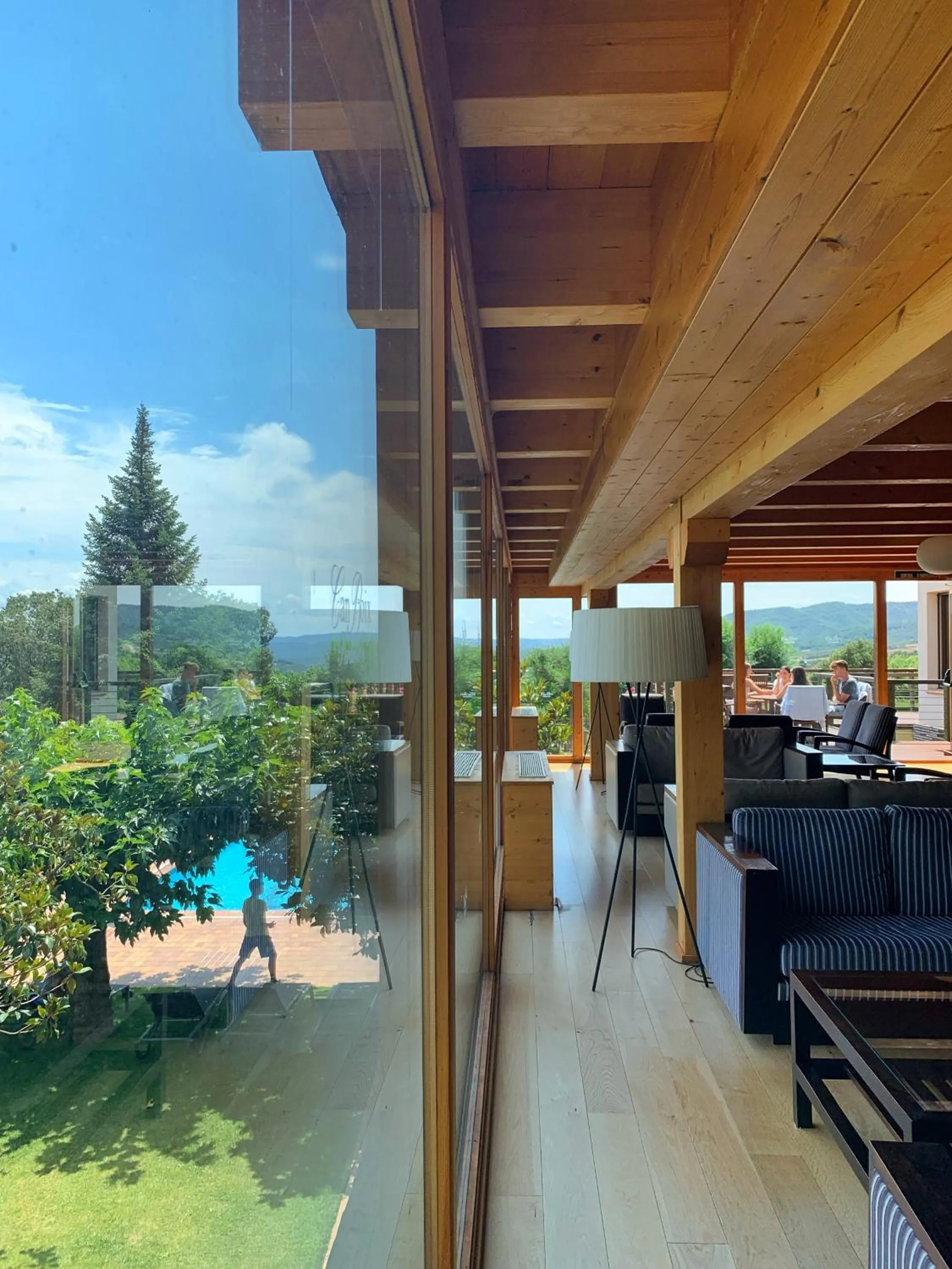 Living room in Hotel Can Boix de Peramola