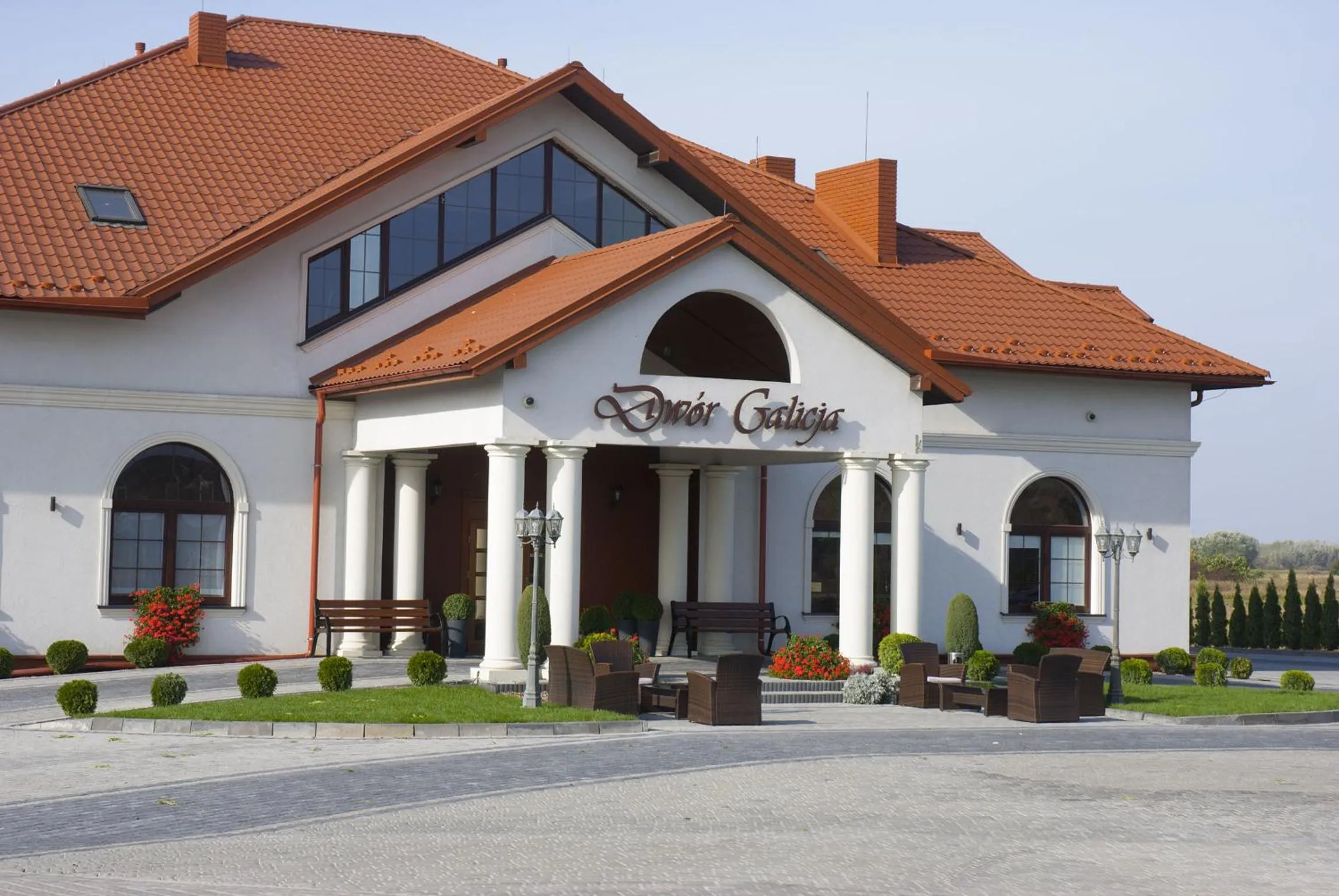 Facade/entrance in Hotel Dwór Galicja