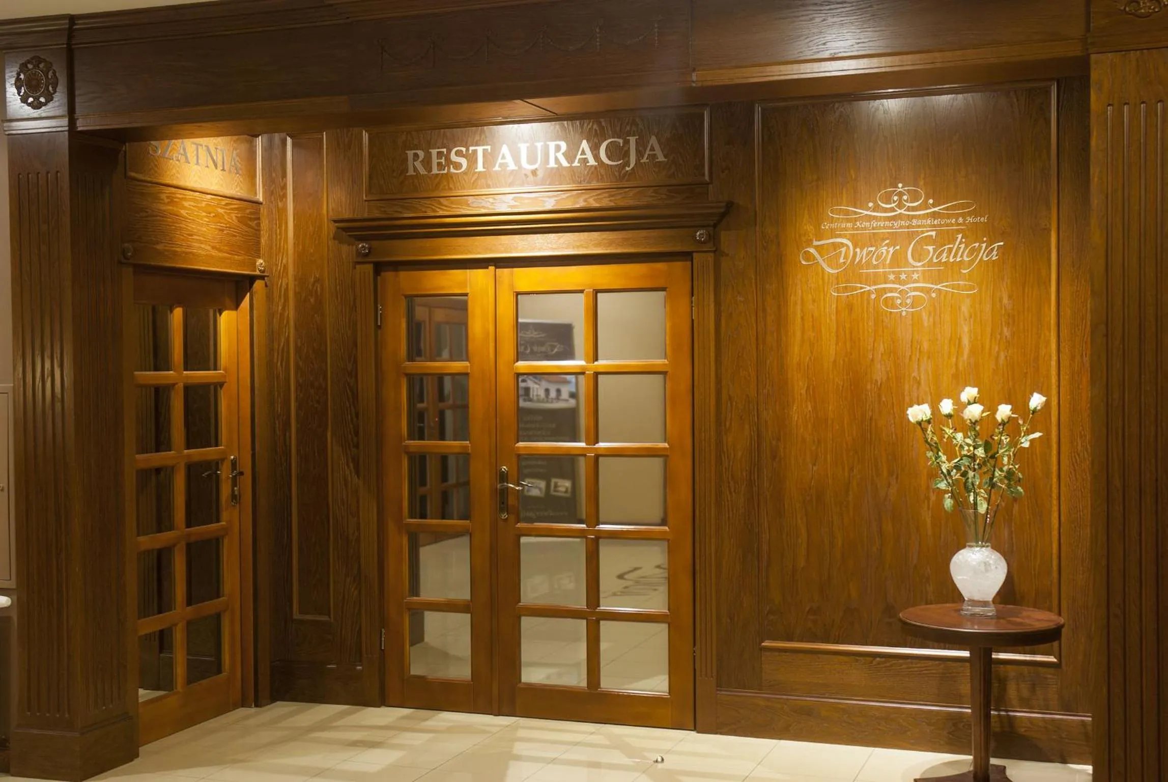 Restaurant/places to eat in Hotel Dwór Galicja