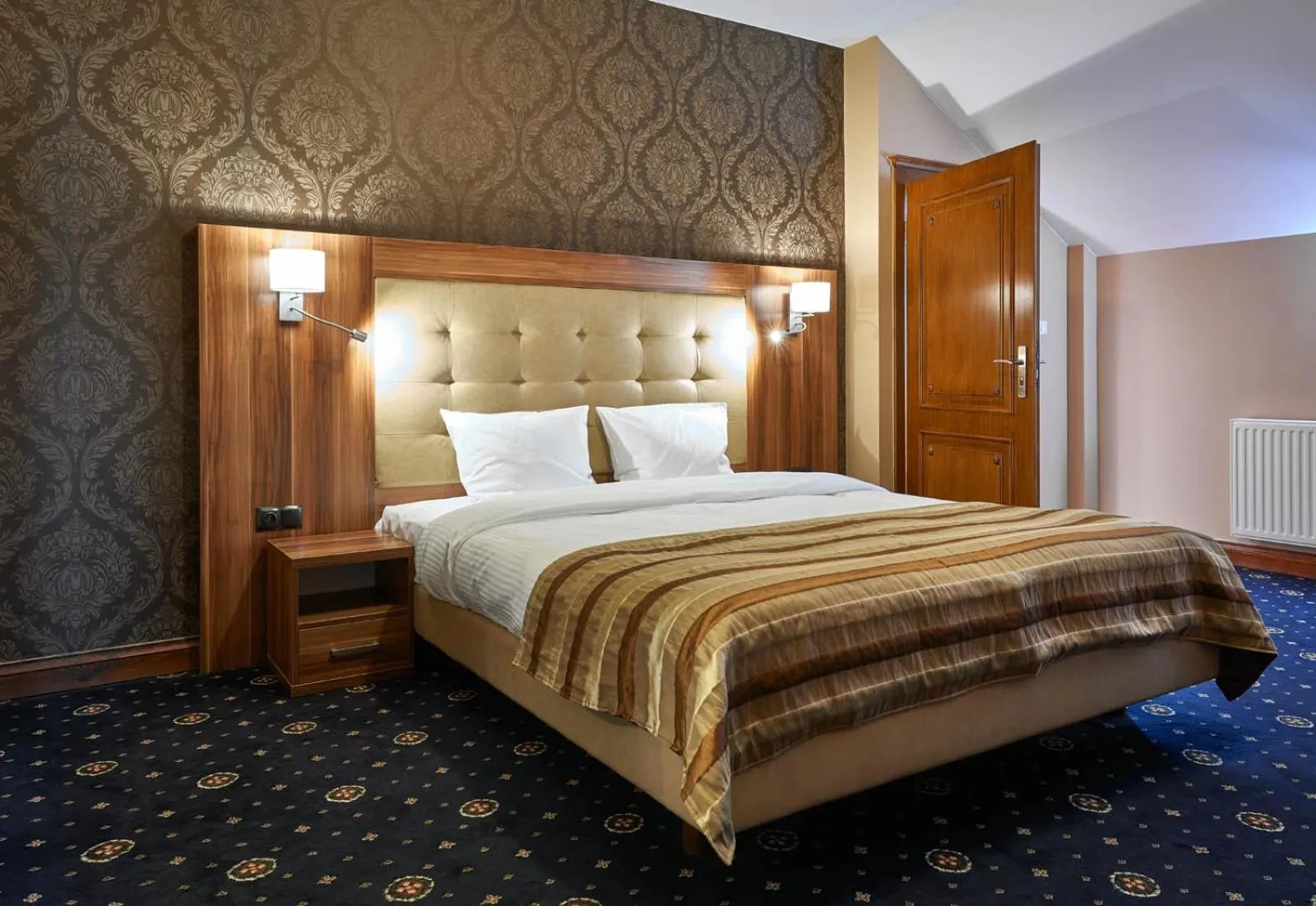 Bed in Hotel Dwór Galicja