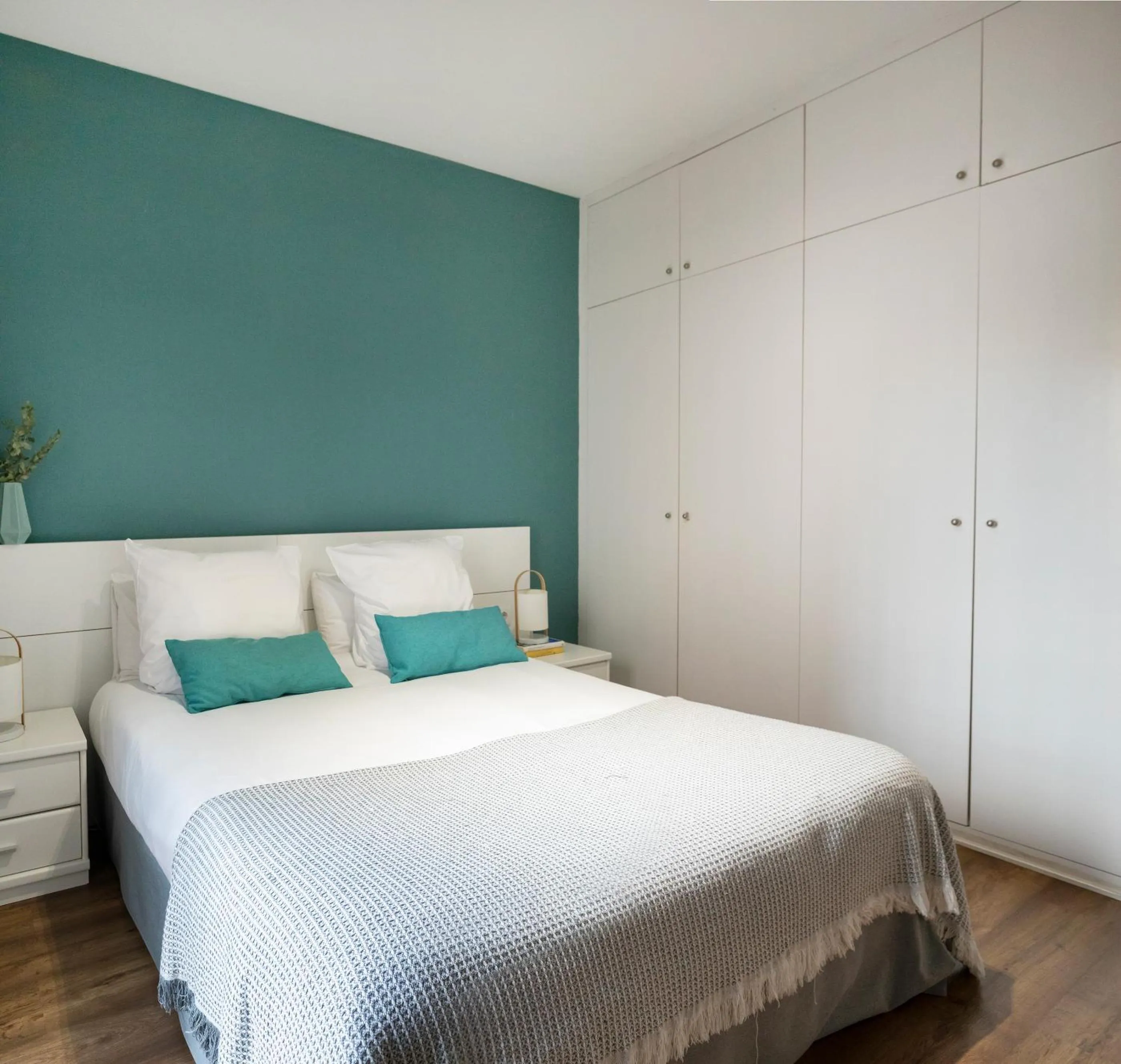 Bed in Feelathome Poblenou Beach Apartments