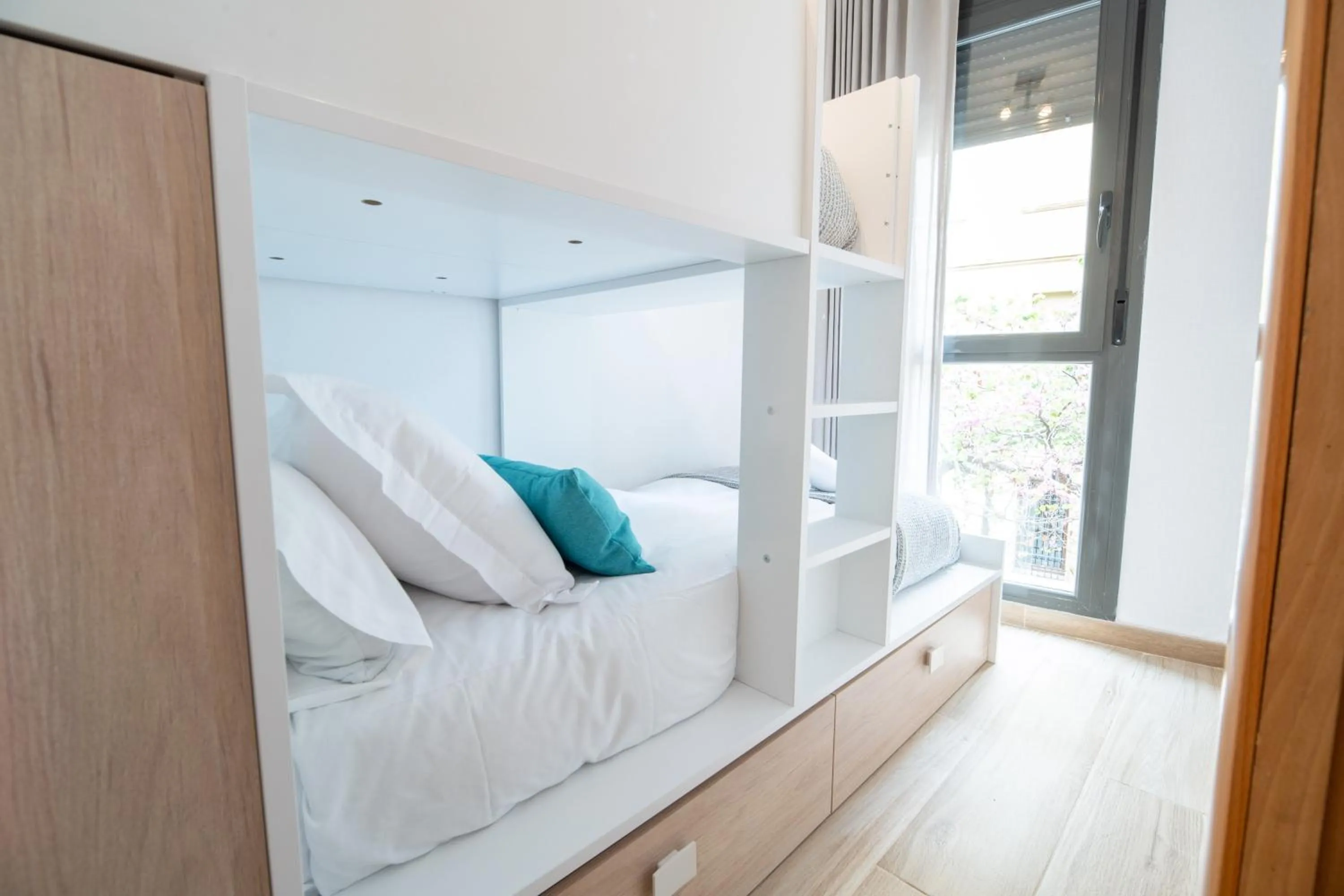 Photo of the whole room, Bed in Feelathome Poblenou Beach Apartments