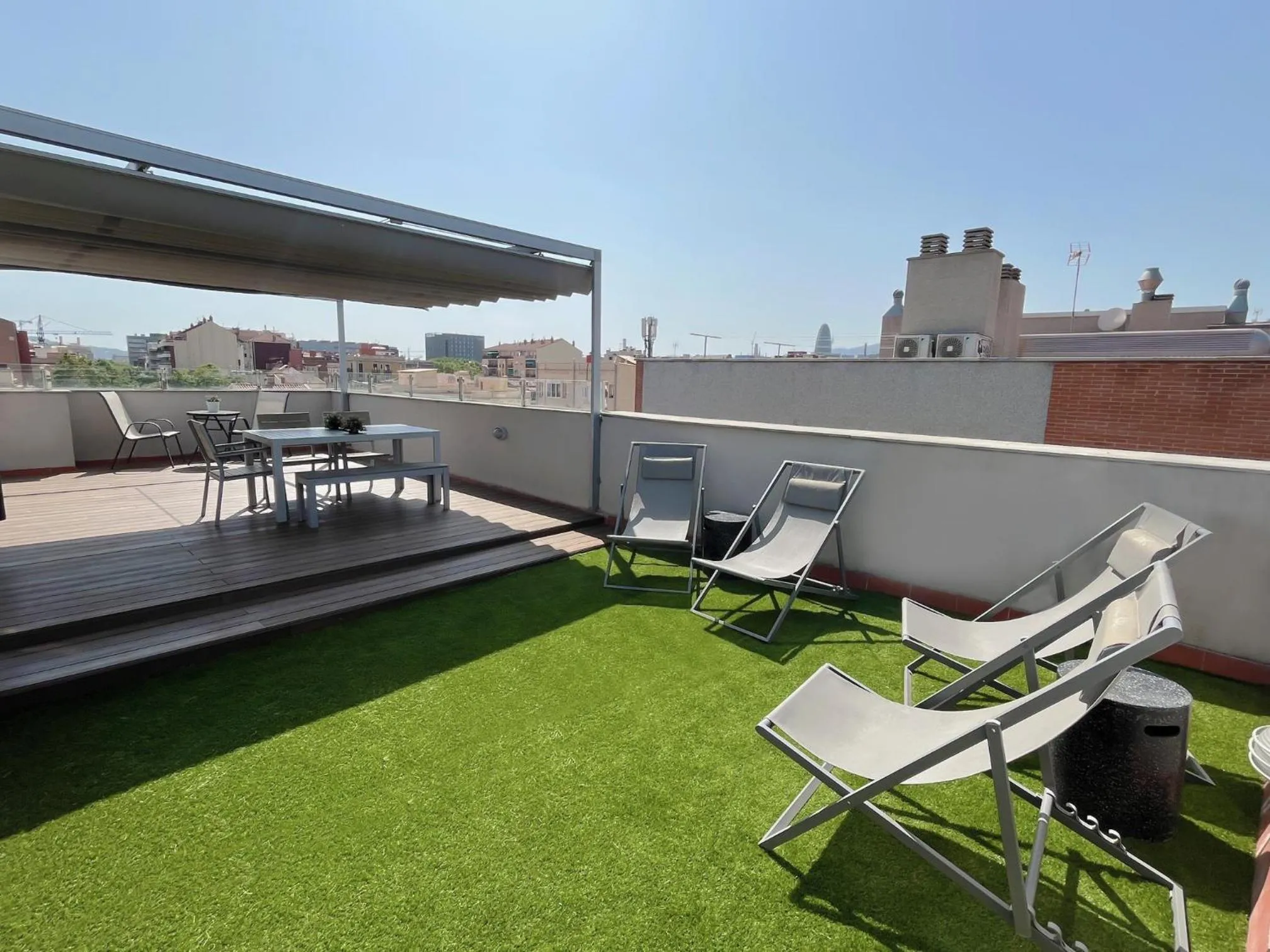 Balcony/Terrace in Feelathome Poblenou Beach Apartments