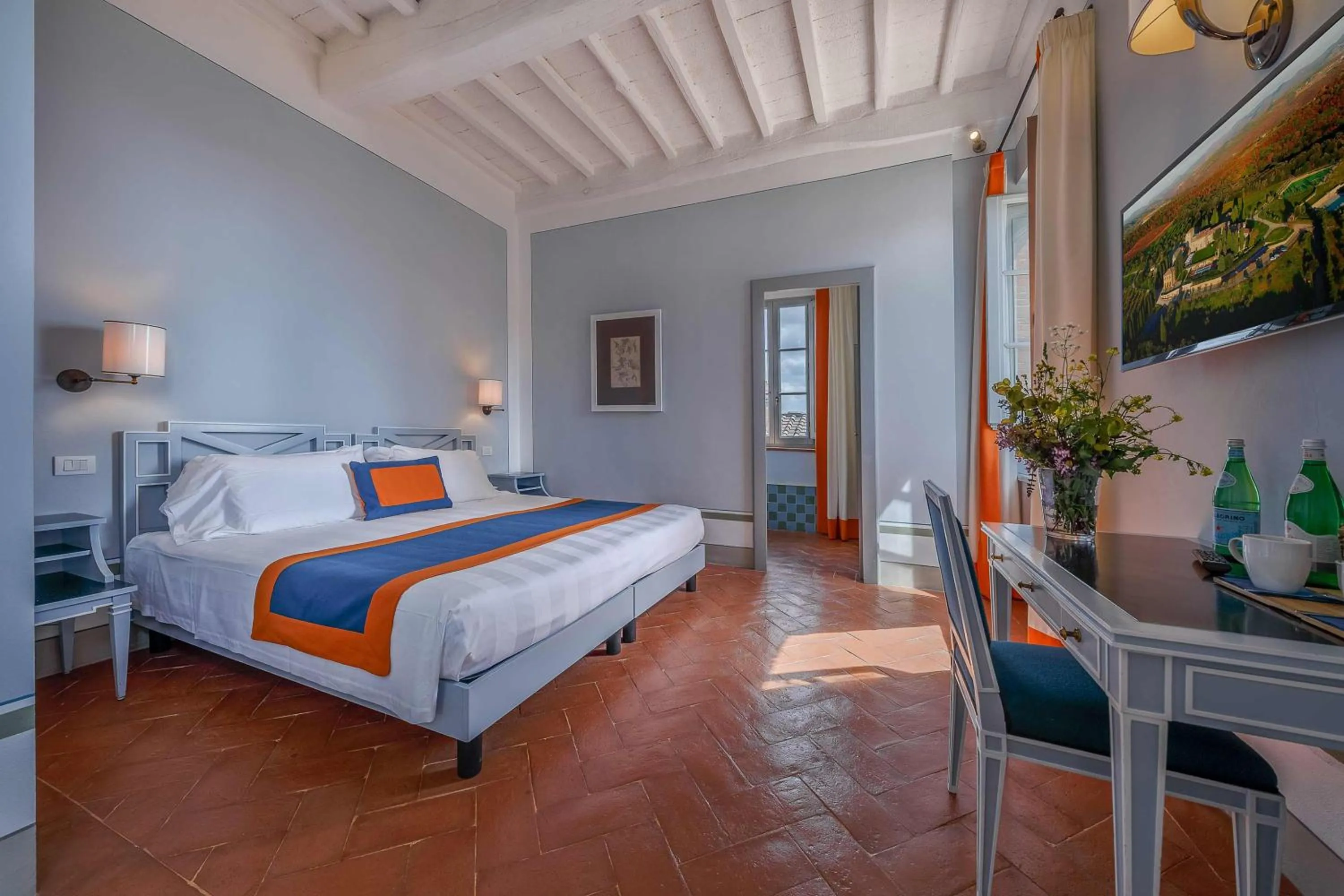 Photo of the whole room, Bed in Borgo Scopeto Wine & Country Relais