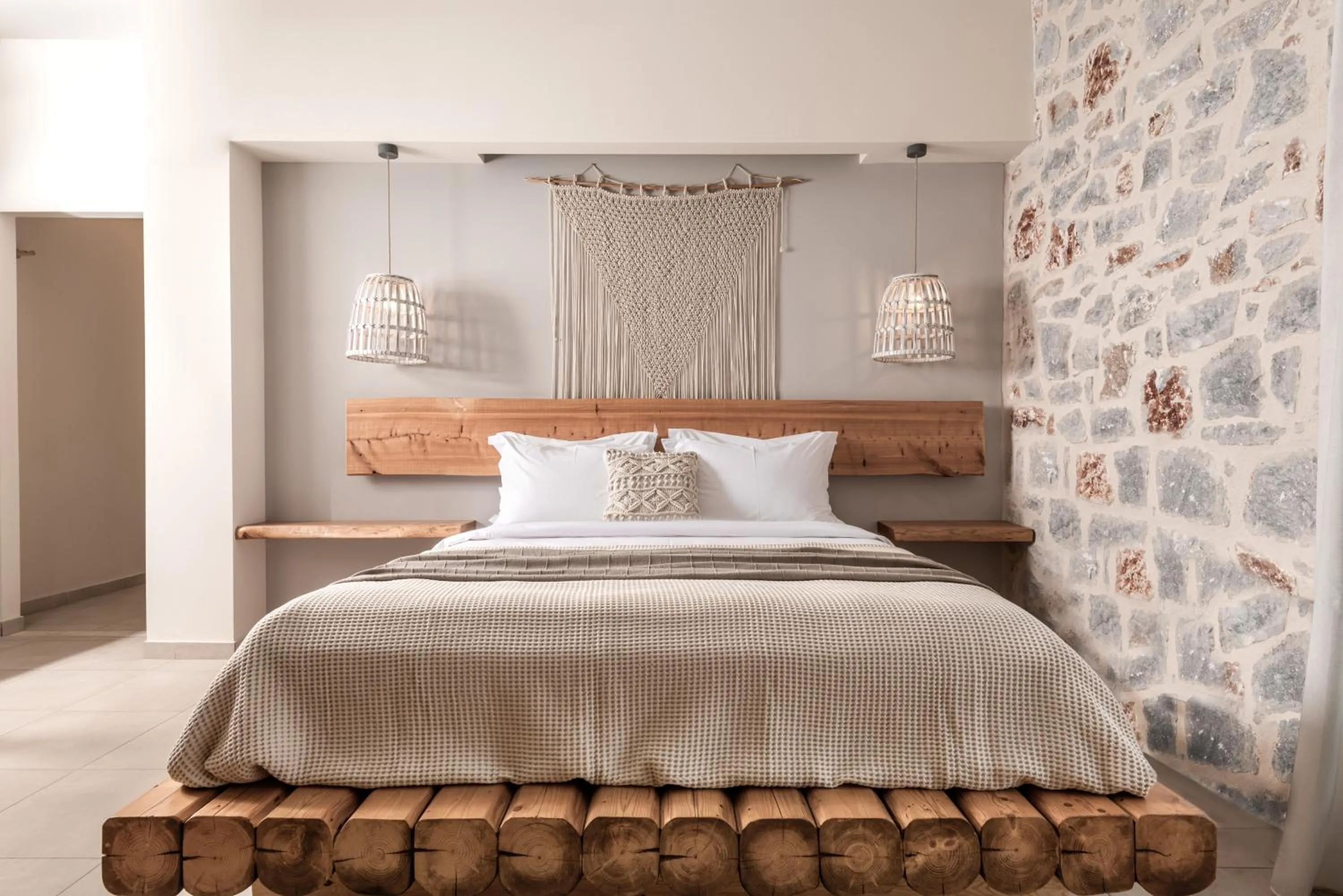 Photo of the whole room, Bed in The Olive Yard